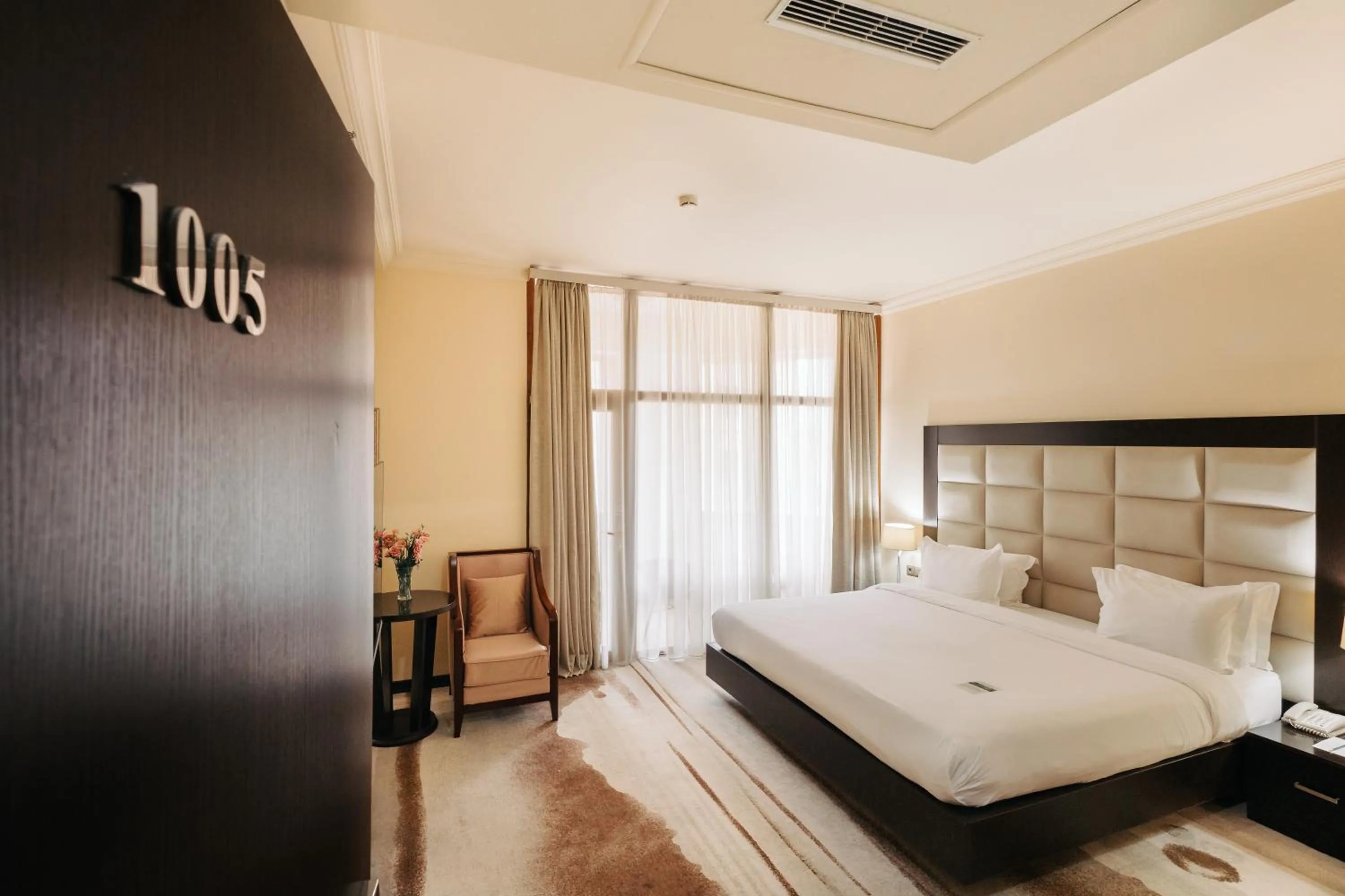 Bed in Paris Hotel Yerevan