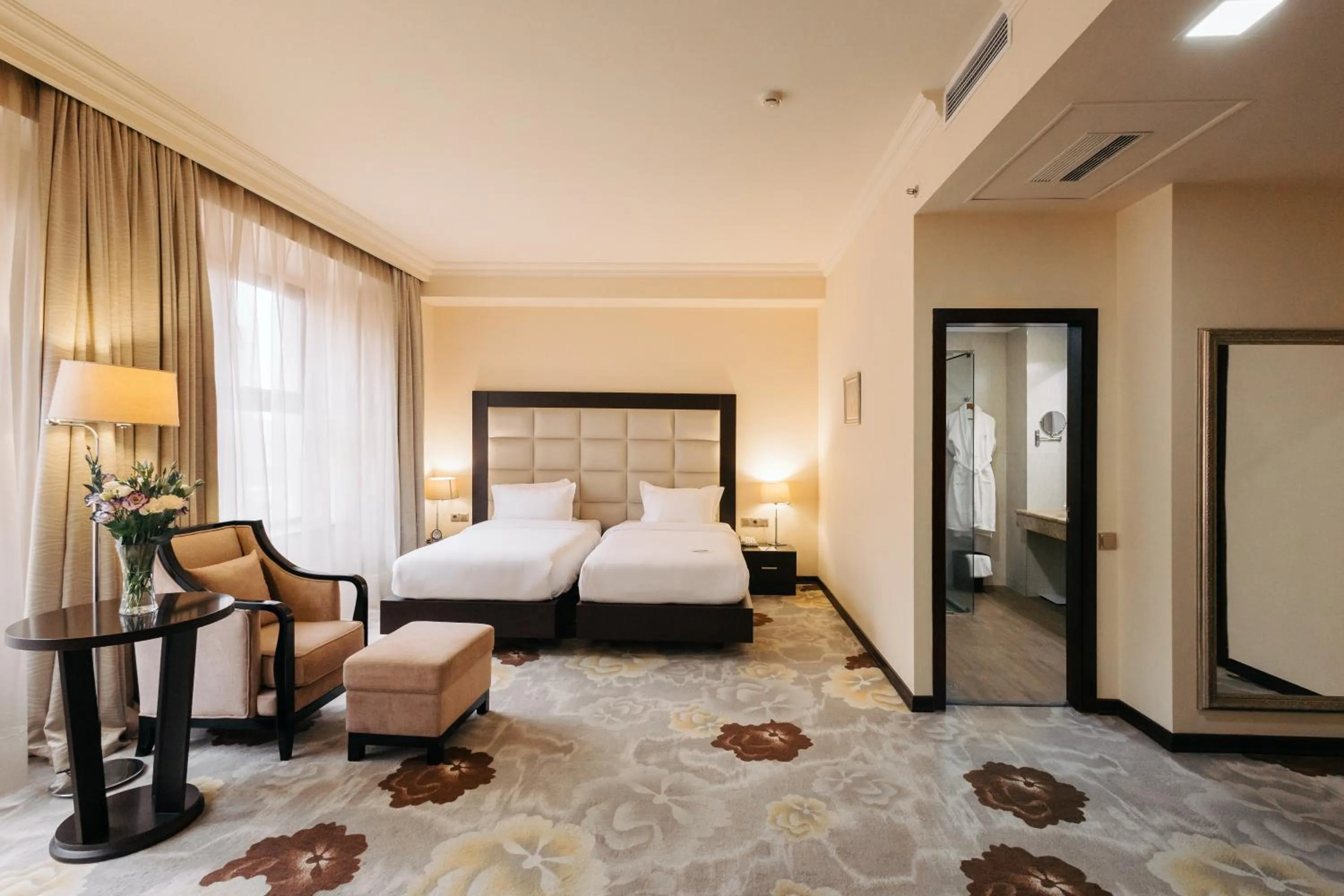 Bed in Paris Hotel Yerevan