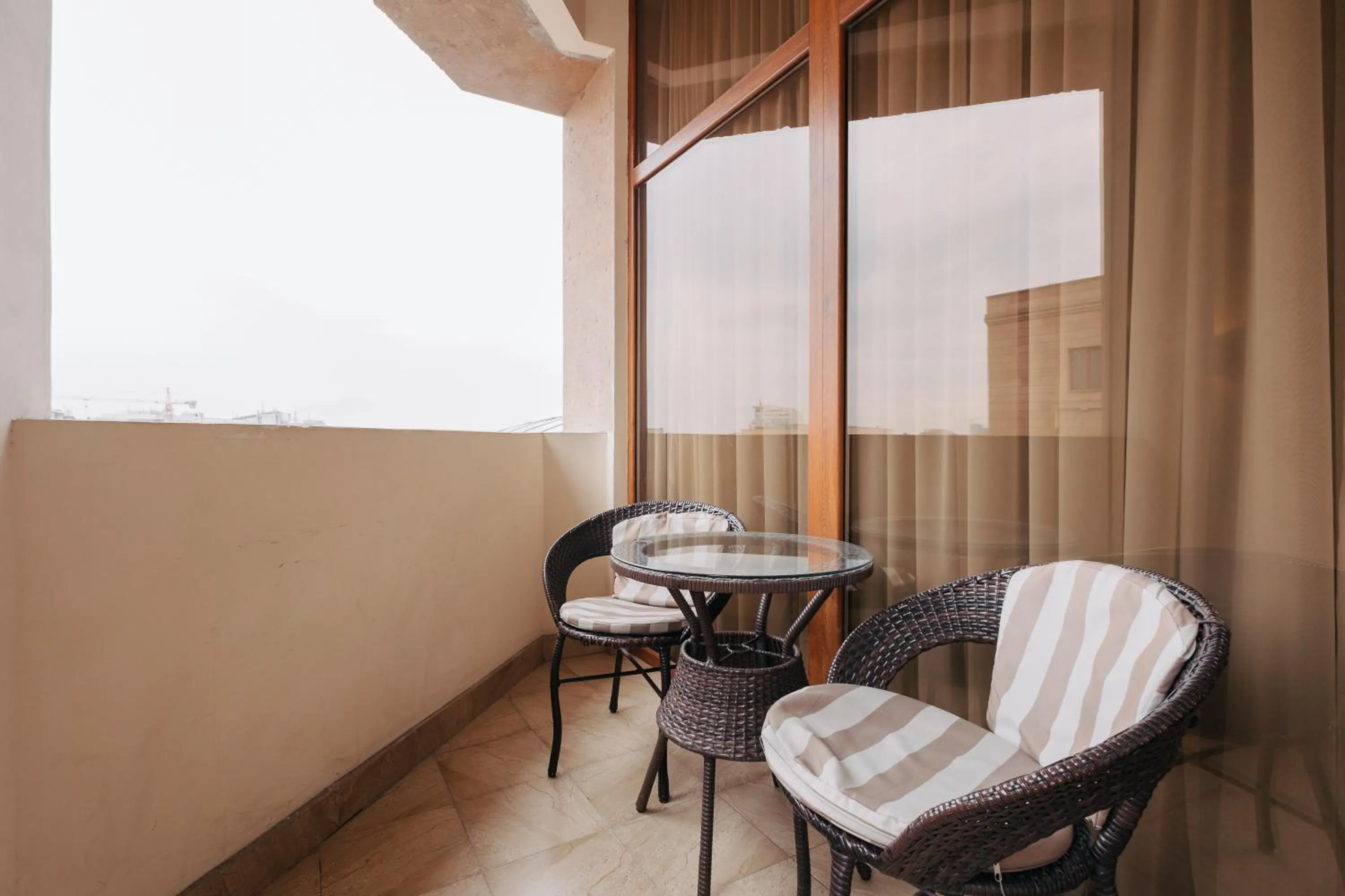 Balcony/Terrace in Paris Hotel Yerevan