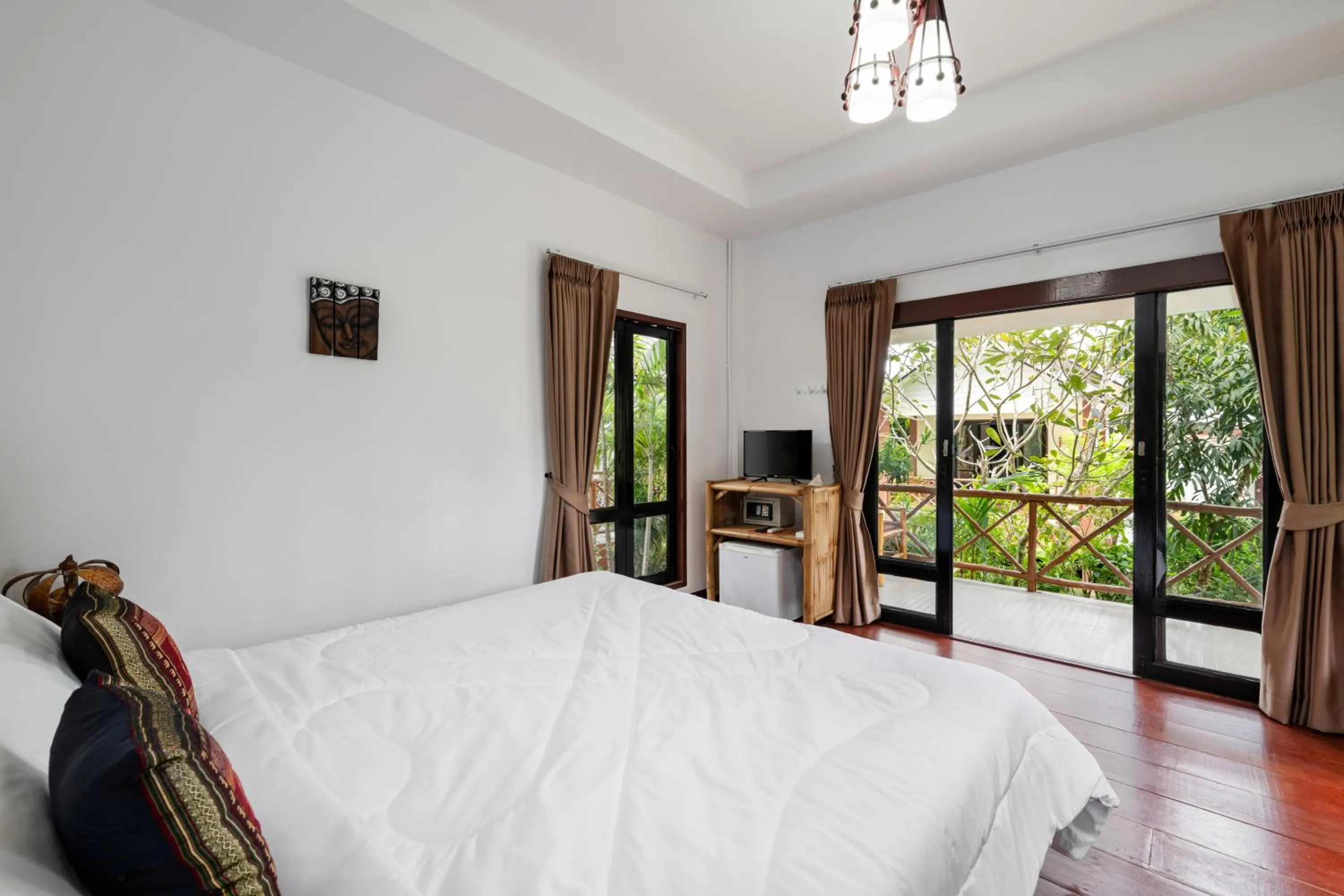 Bedroom, Bed in Tropical Heavens Garden Samui