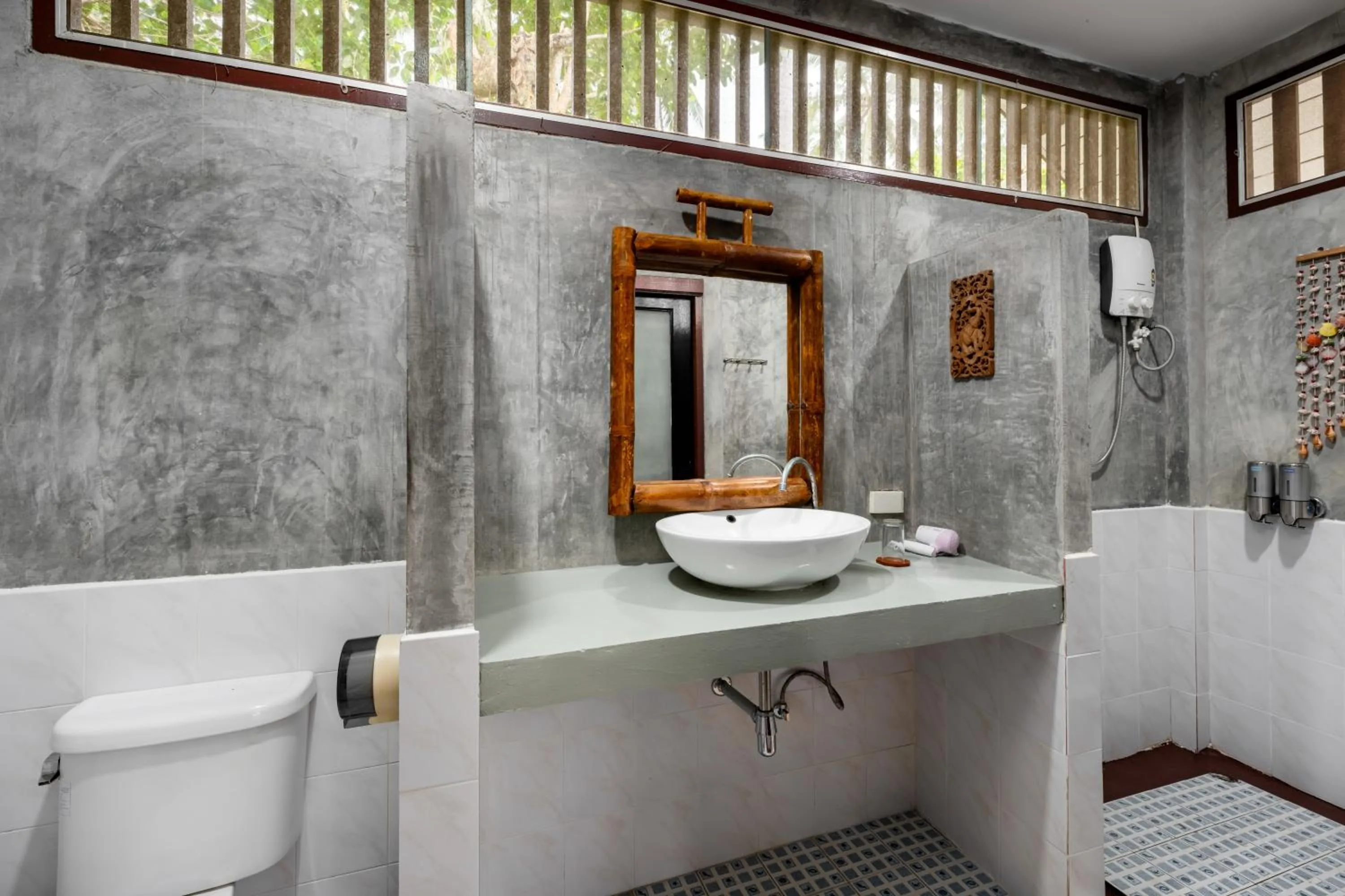 Bathroom in Tropical Heavens Garden Samui
