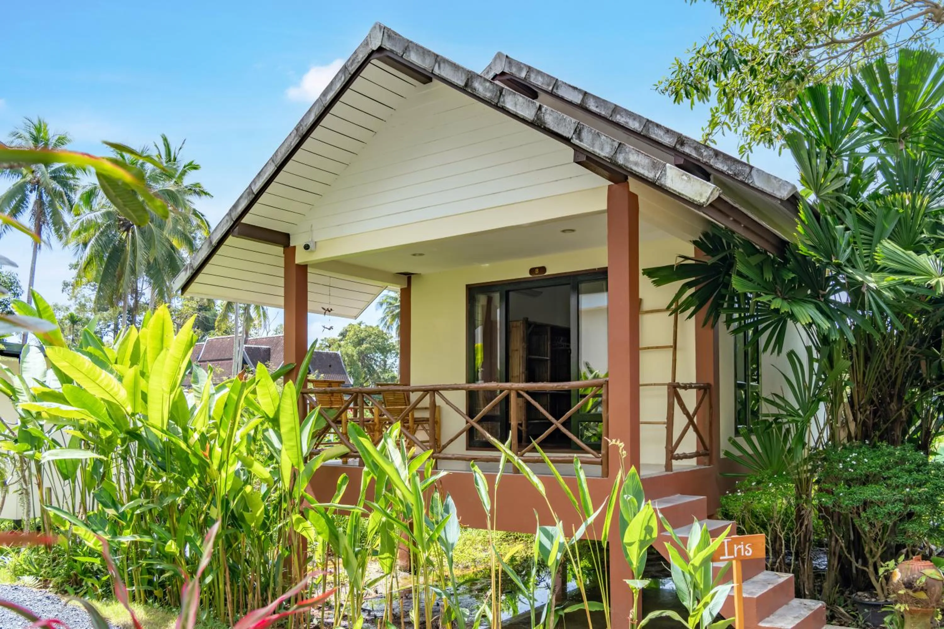 View (from property/room) in Tropical Heavens Garden Samui