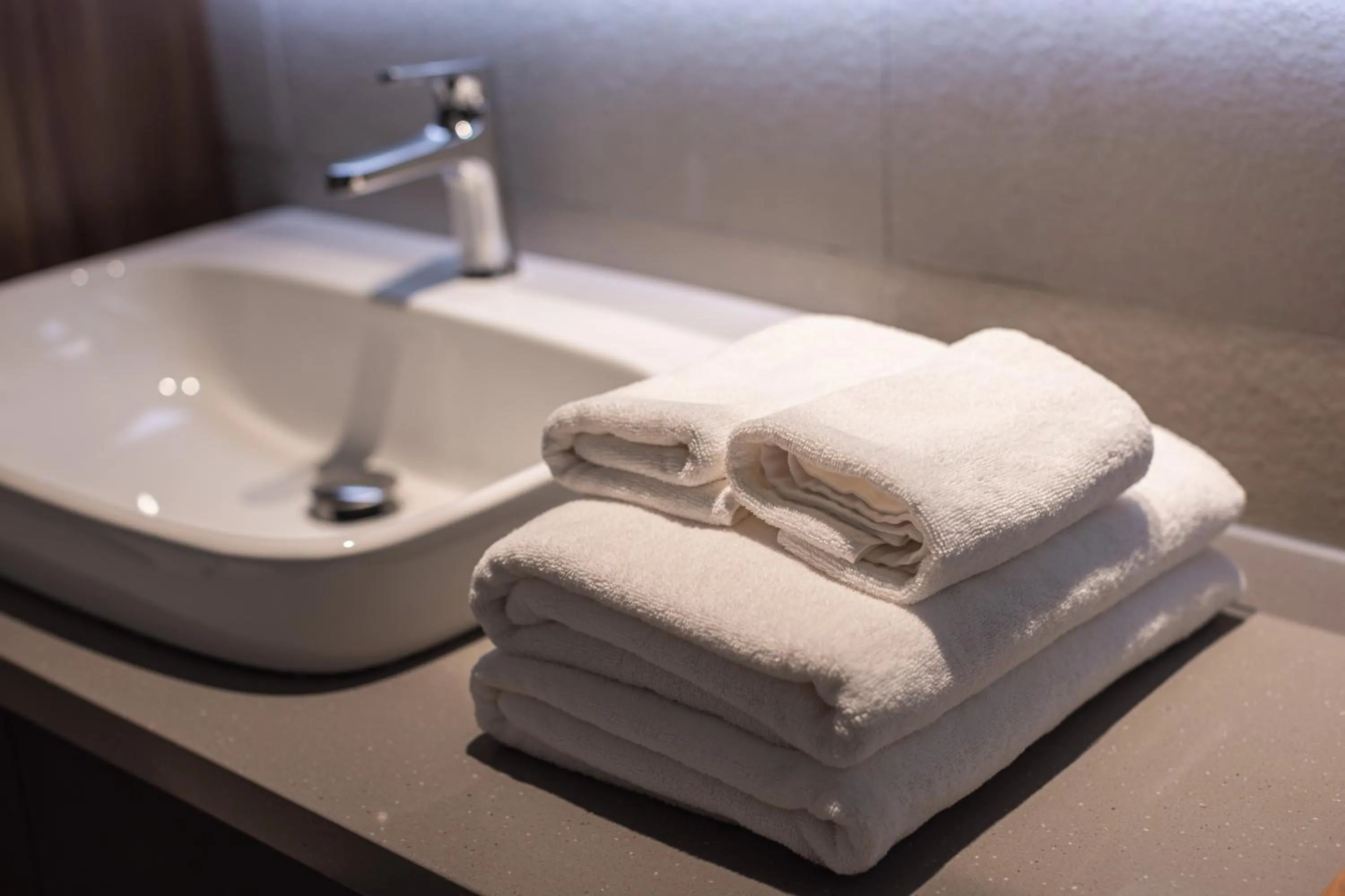 towels in Green Hotel