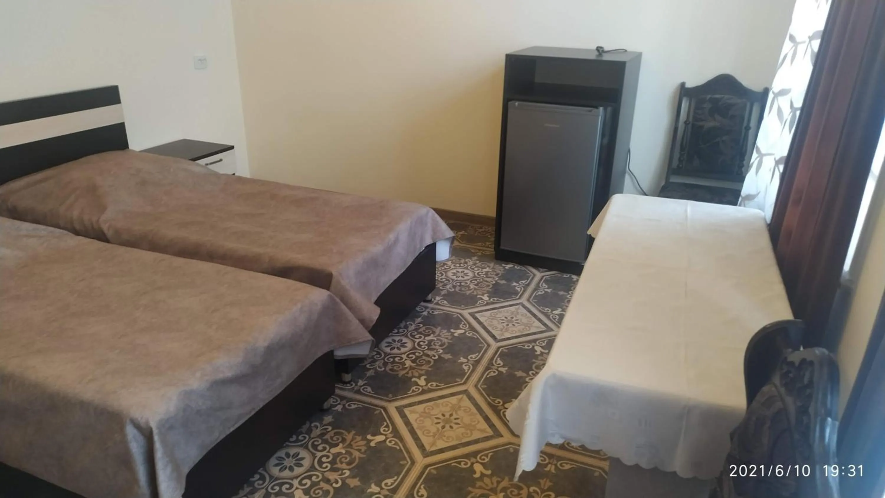Bed in Erazank Hotel