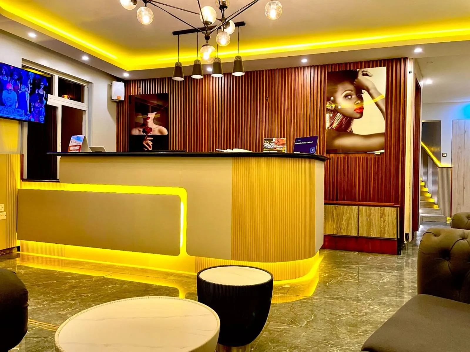 Lobby or reception in Emboita Hotel Limited