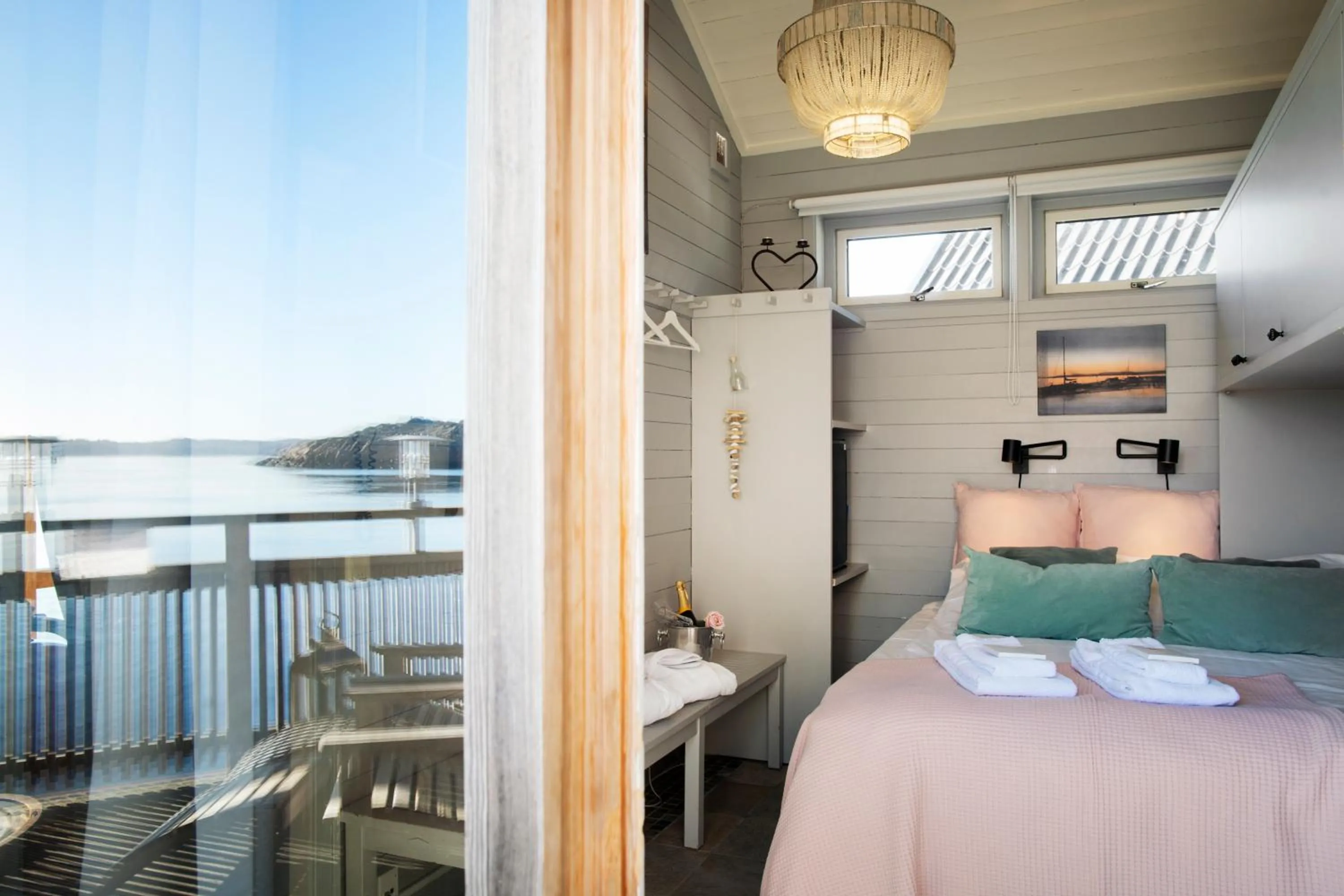 View (from property/room), Bed in Strandflickornas Husen invid Havet