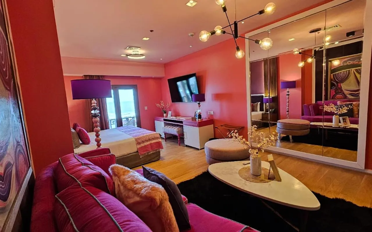 Bed in HOTEL KONKE MAR DEL PLATA