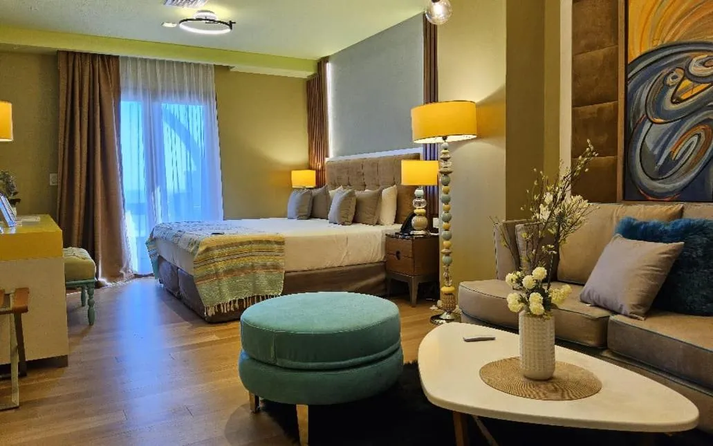 Bed in HOTEL KONKE MAR DEL PLATA