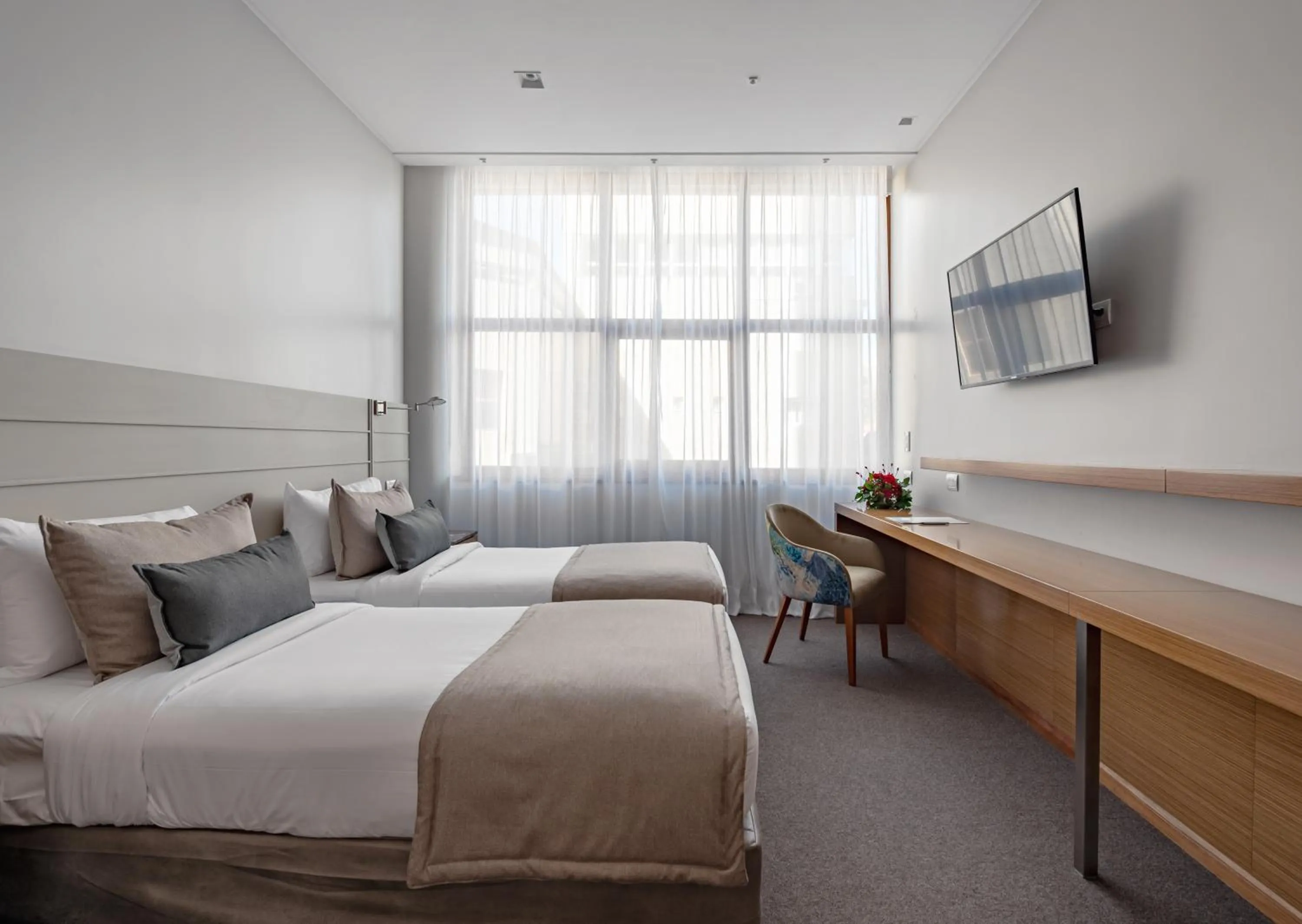 Bed in HOTEL KONKE MAR DEL PLATA