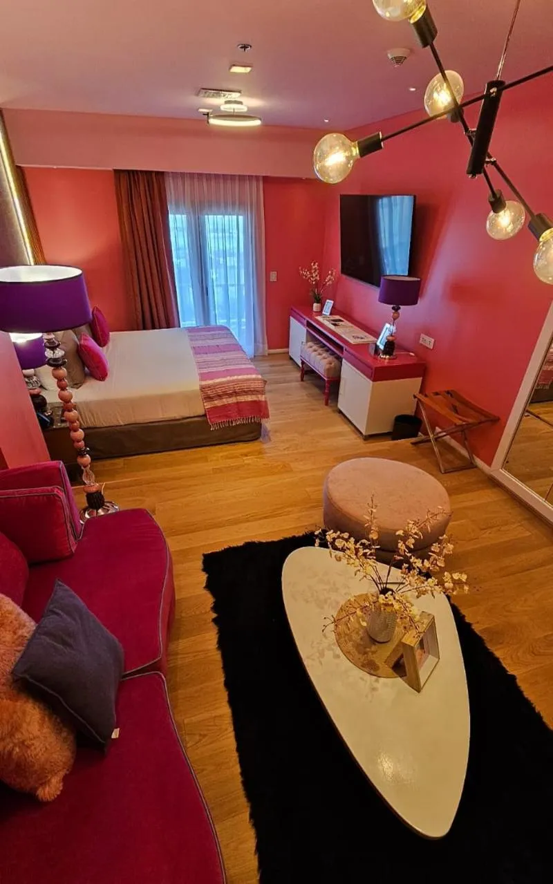 Bed in HOTEL KONKE MAR DEL PLATA