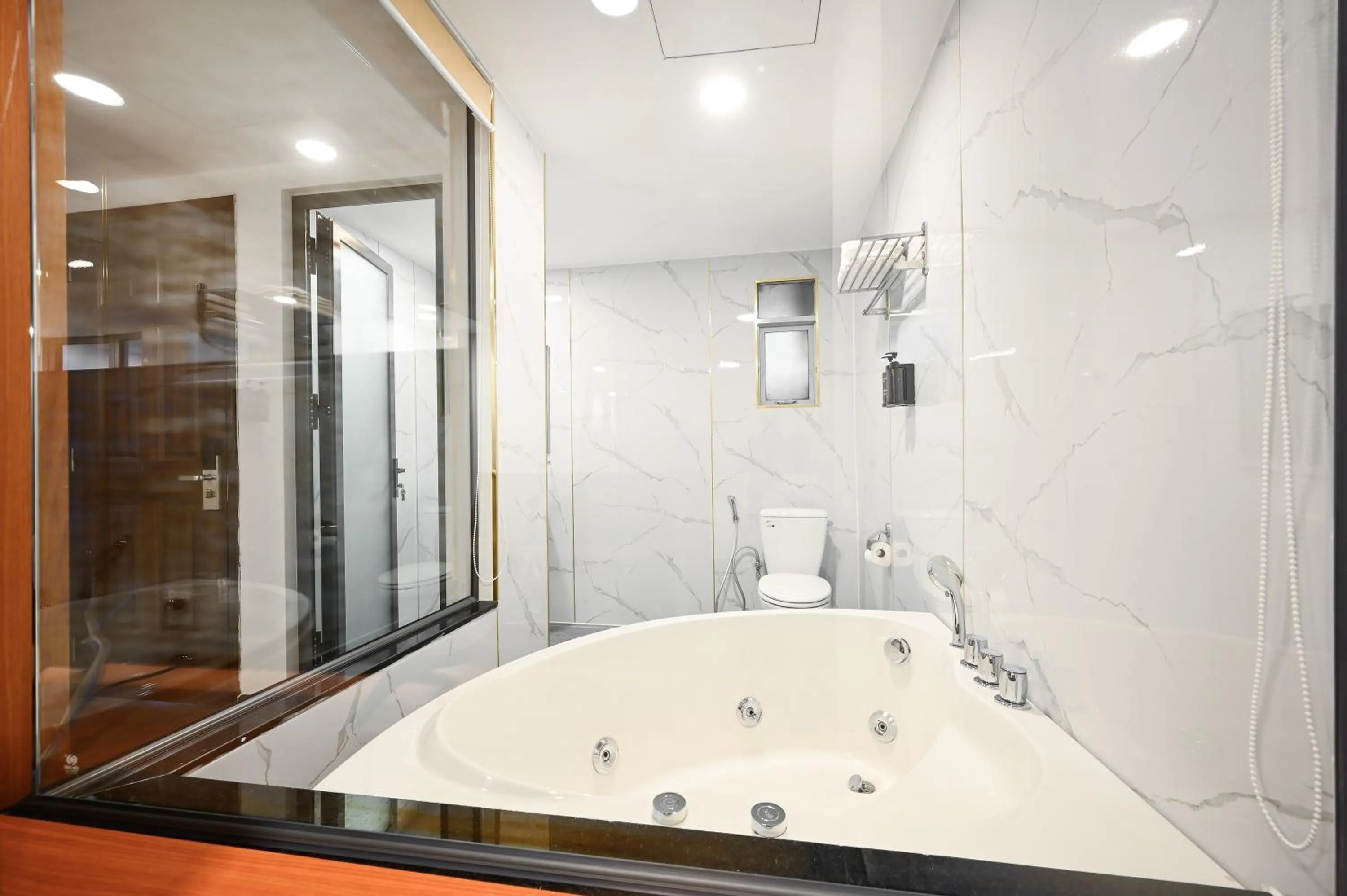 Bathroom in YoKo Airport Saigon Hotel