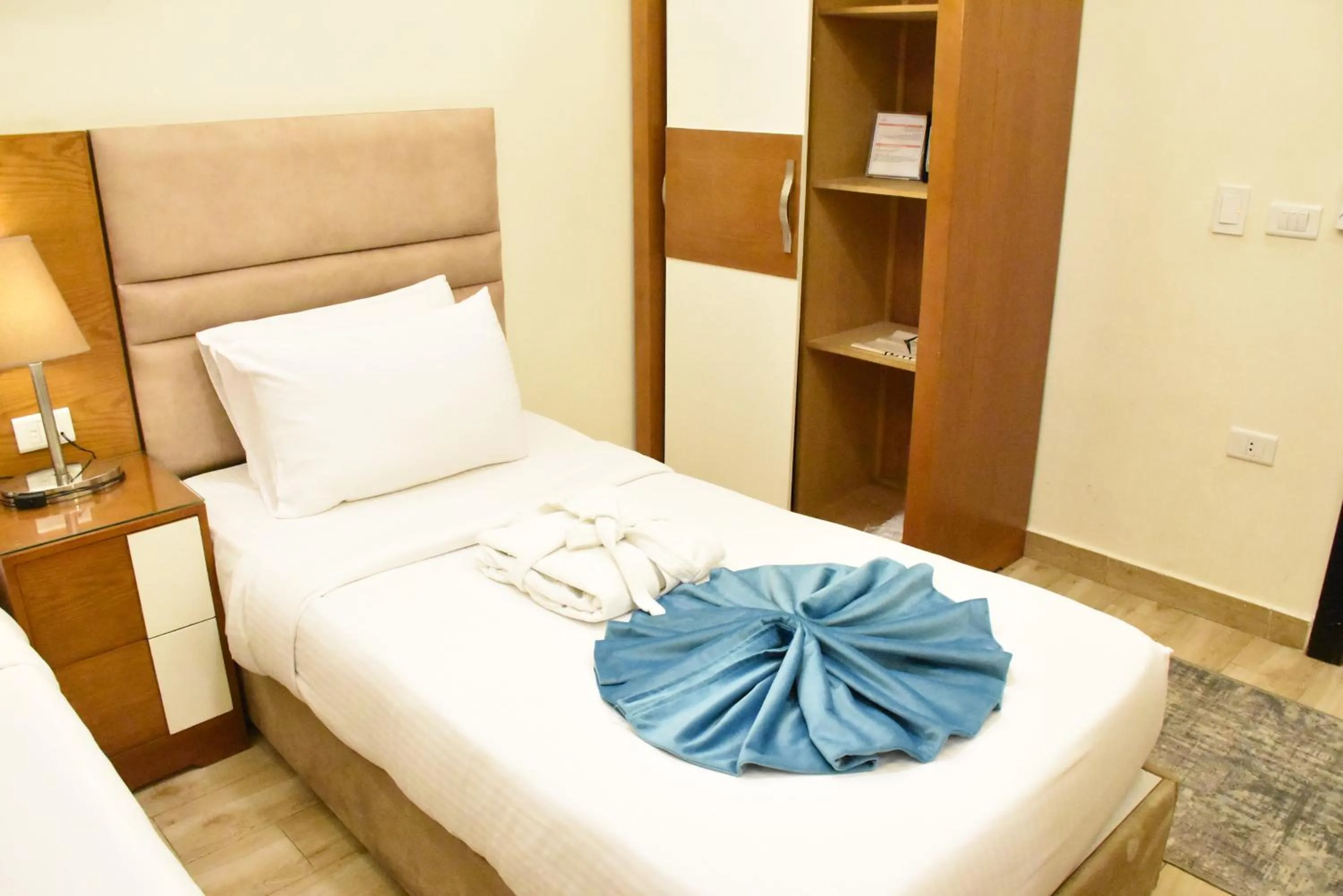 Bed in Jewel Zamalek Hotel