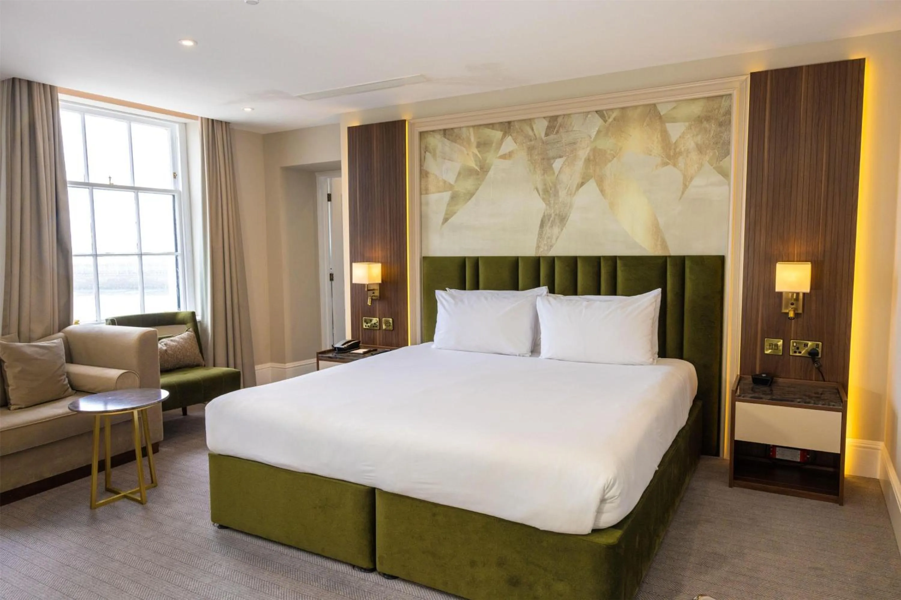 Bed in Dover Marina Hotel & Spa, Tapestry Collection by Hilton