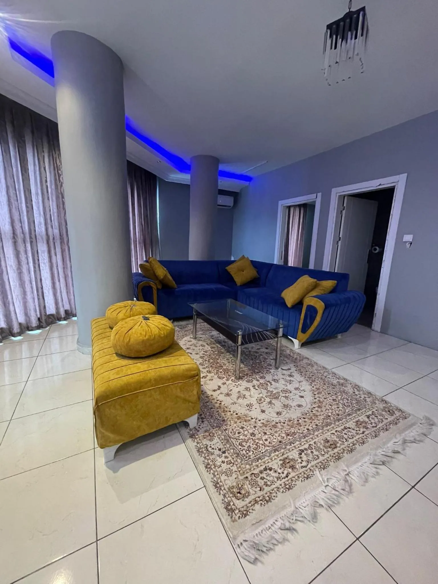 Living room in Rosse Hotel