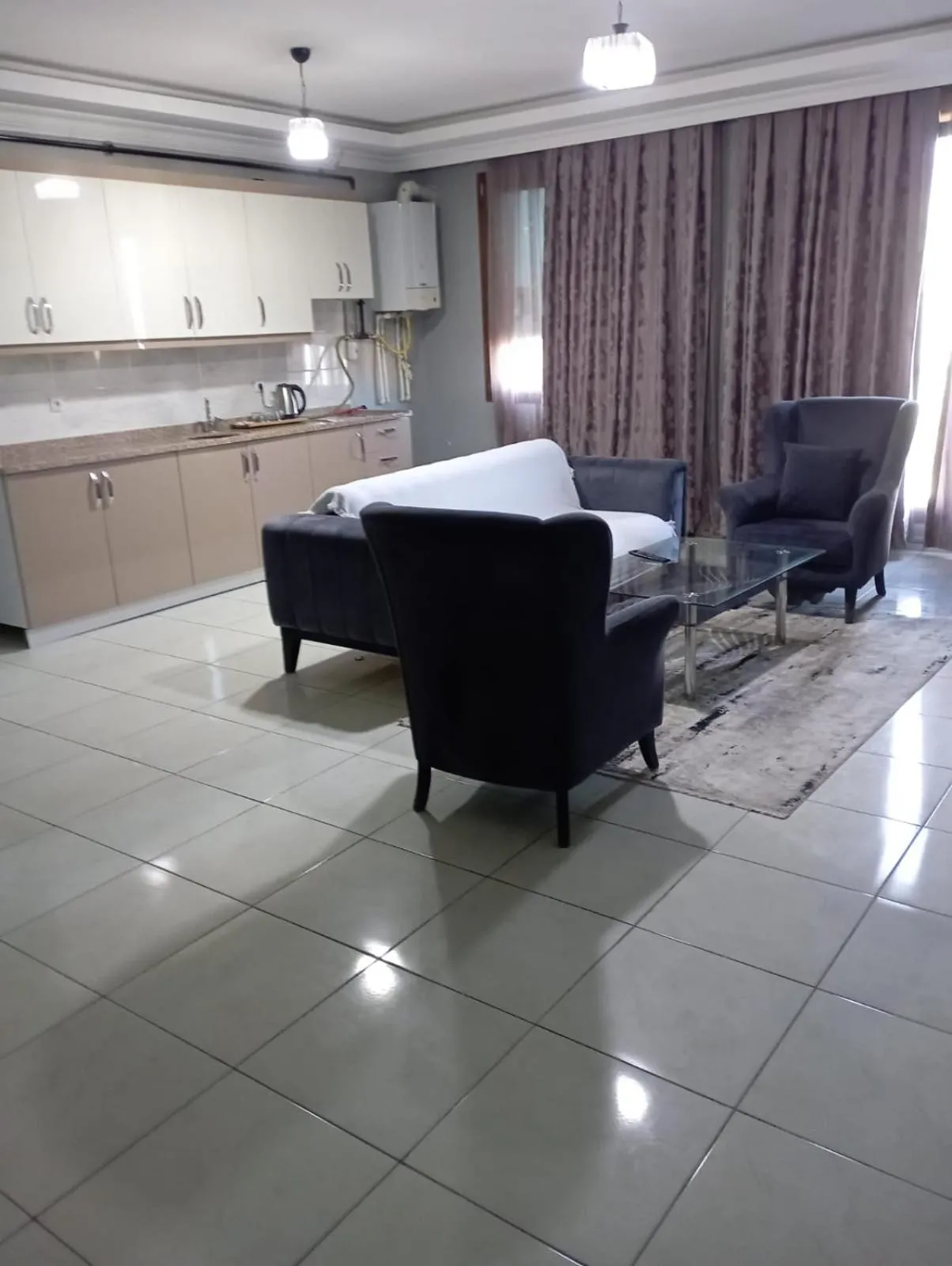 Kitchen or kitchenette in Rosse Hotel