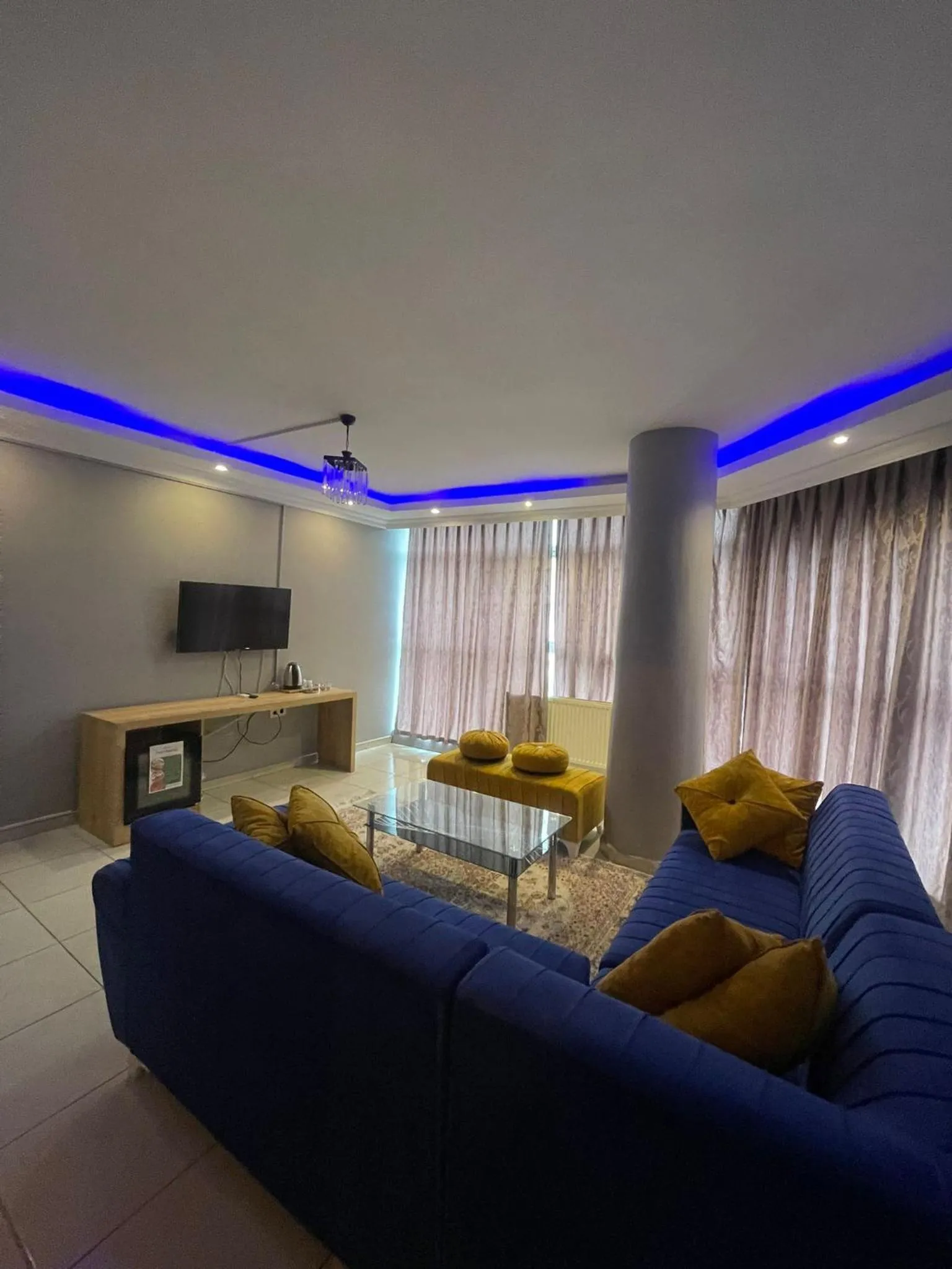 Living room in Rosse Hotel