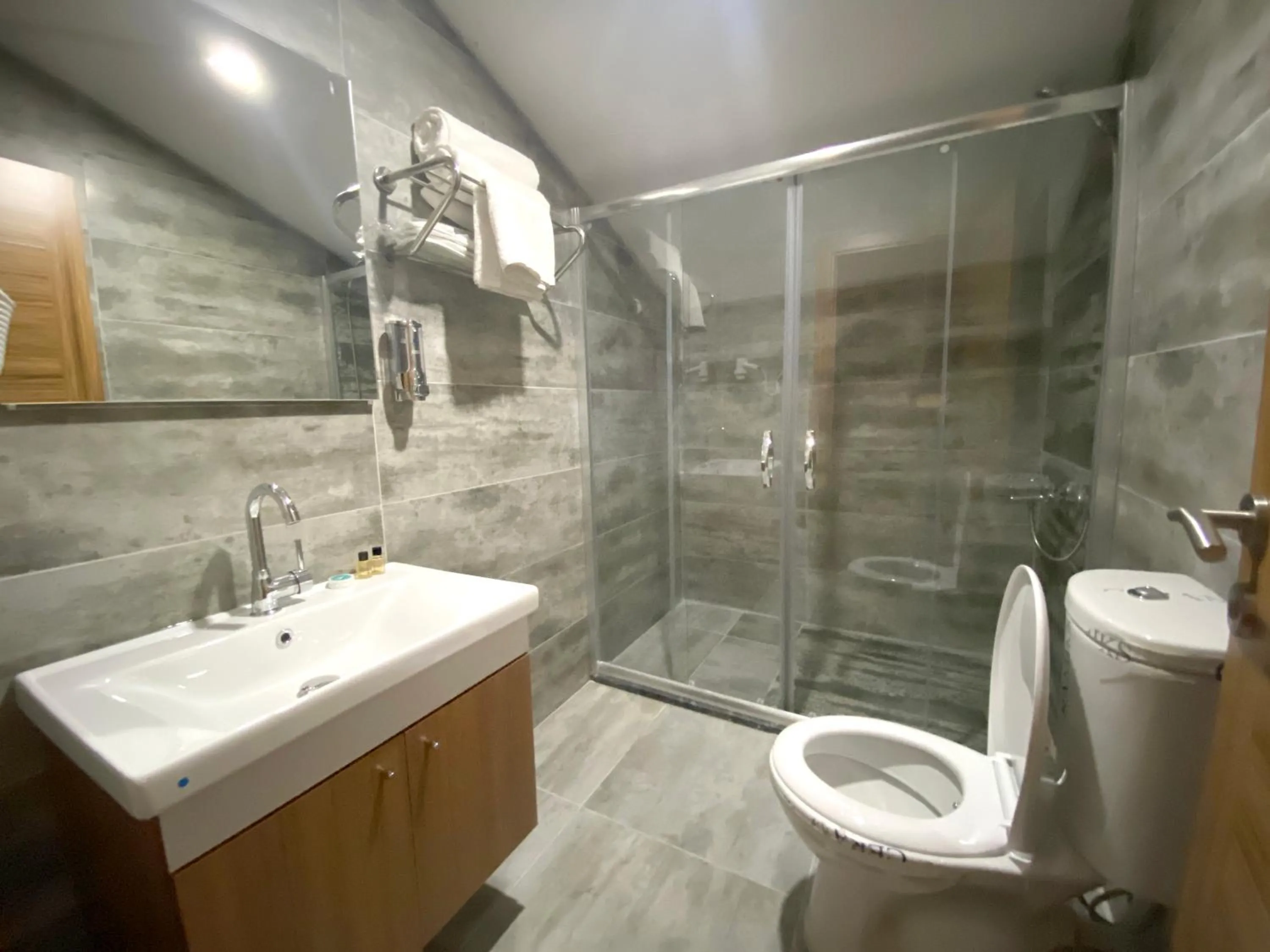 Shower in Rosse Hotel