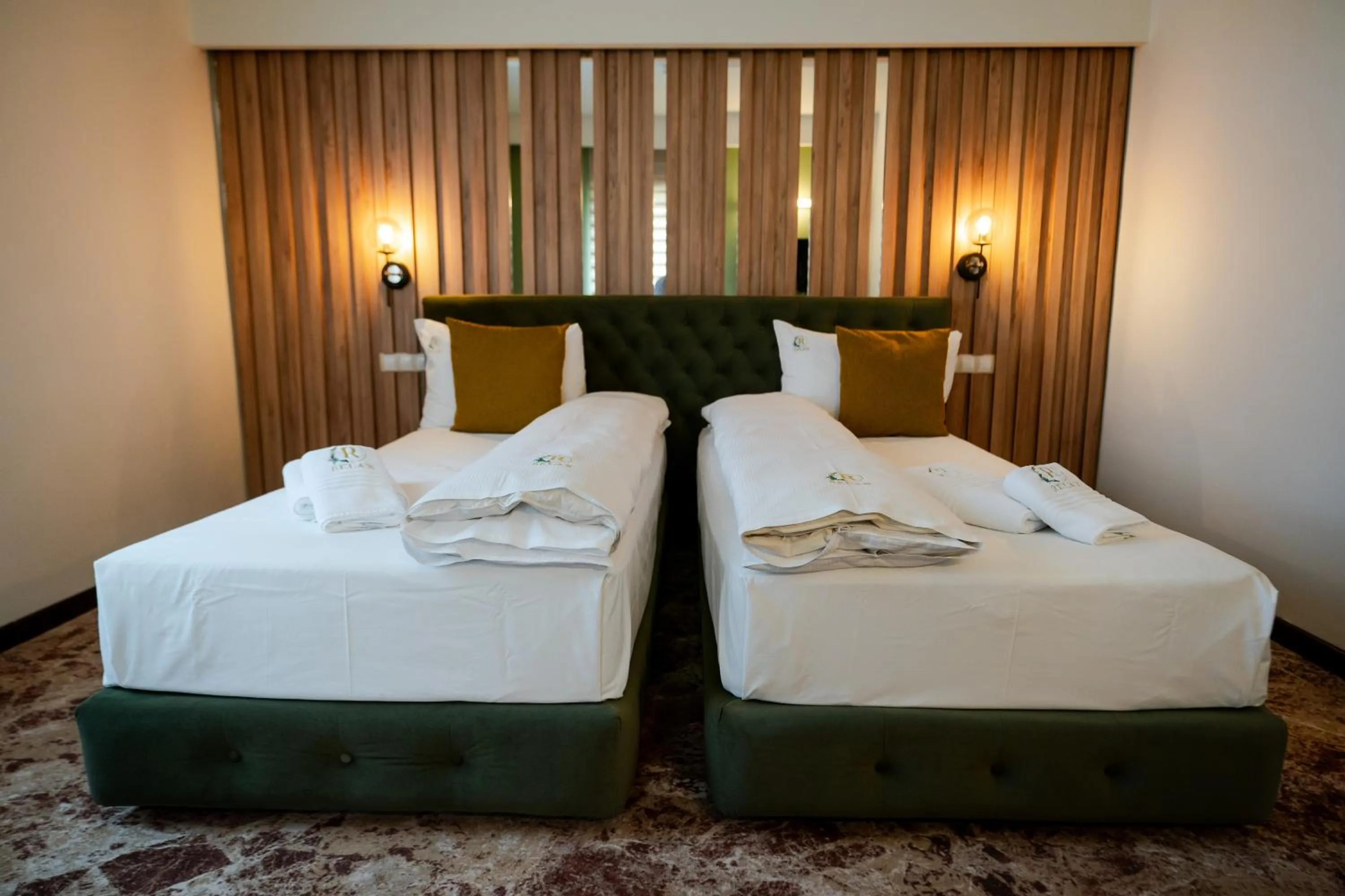 Bed in Hotel Relax Craiova