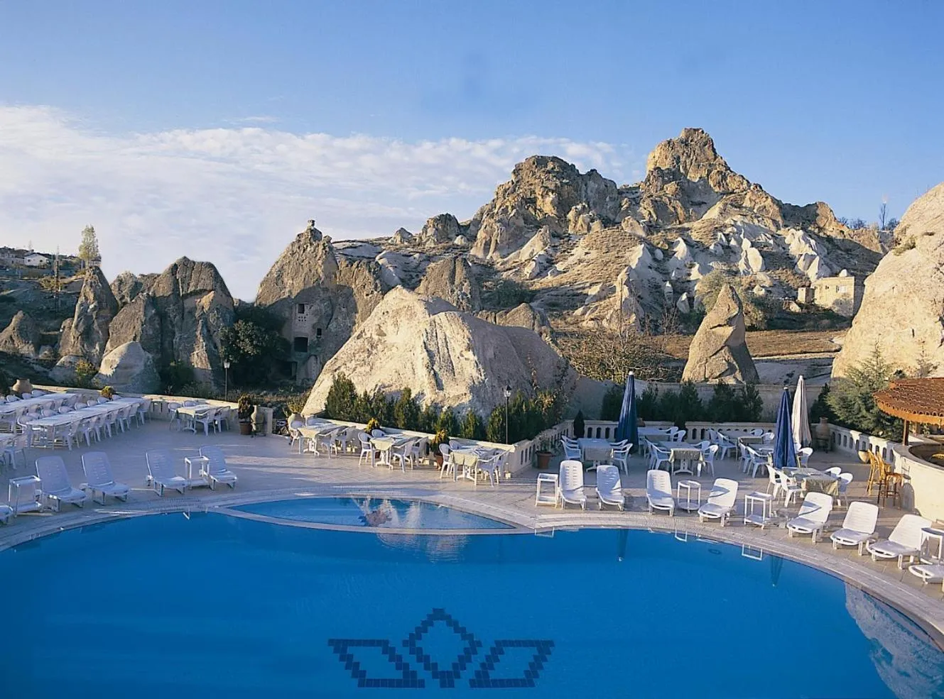 Swimming pool in Burcu Kaya Hotel