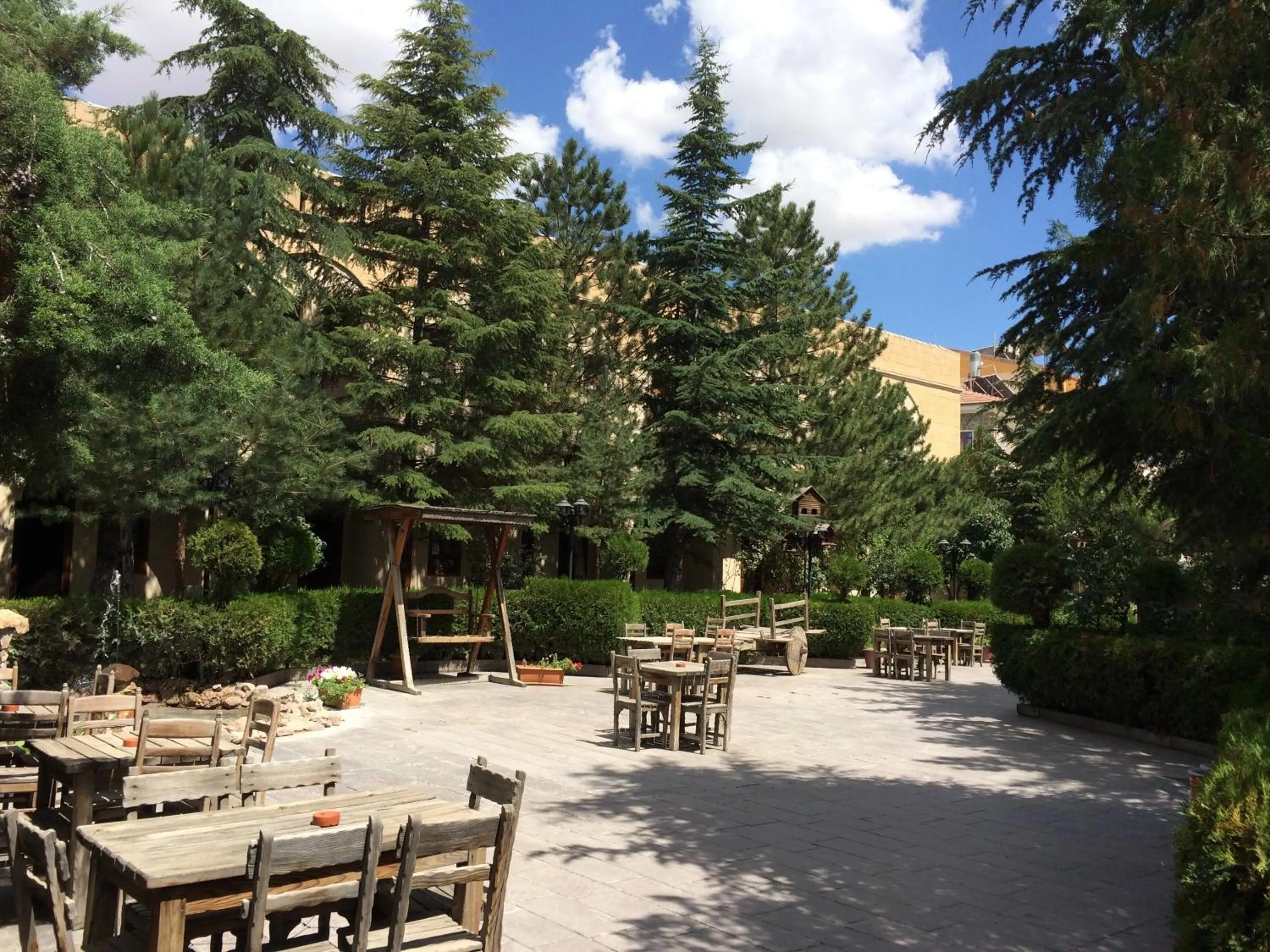 Garden in Burcu Kaya Hotel