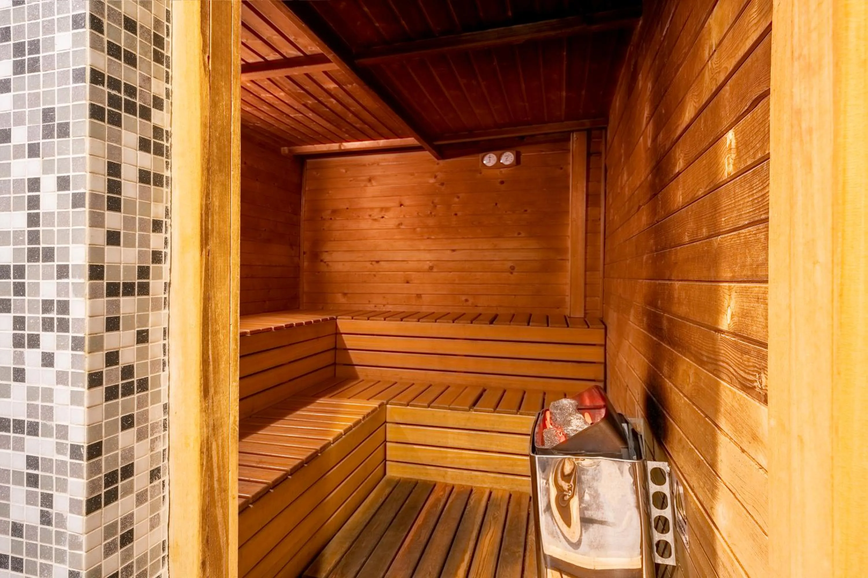 Sauna in Áurea Convento Capuchinos by Eurostars Hotel Company