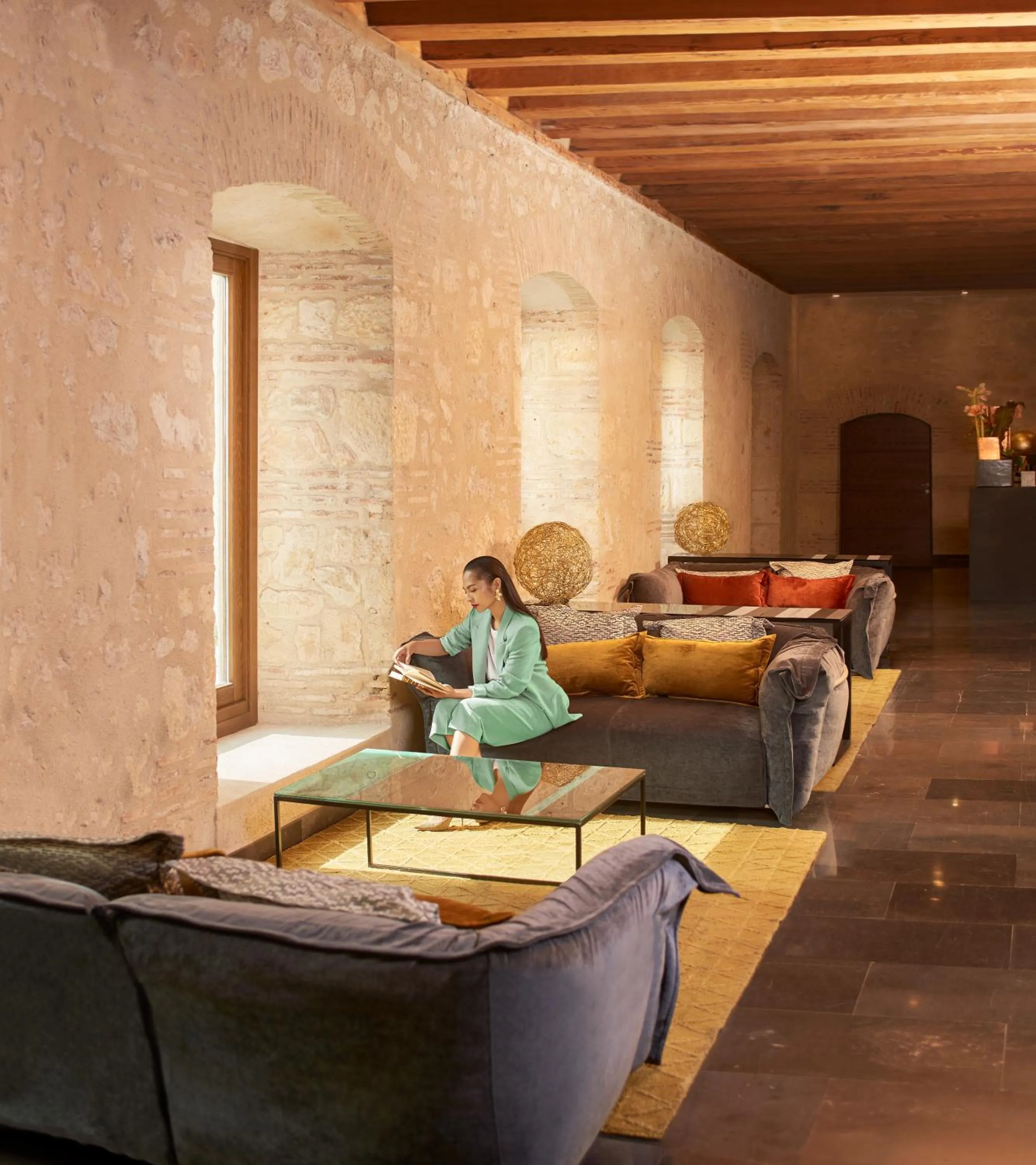 Lobby or reception, Bed in Áurea Convento Capuchinos by Eurostars Hotel Company