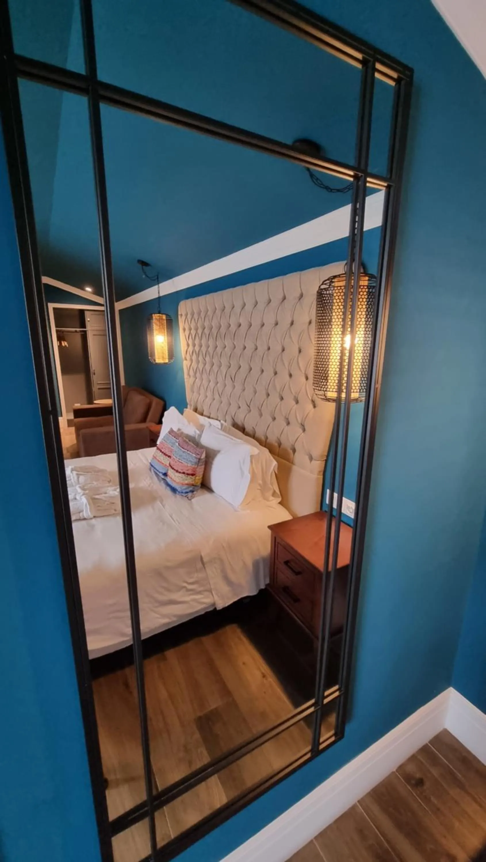 Decorative detail, Bed in Açores Autêntico Boutique Hotel