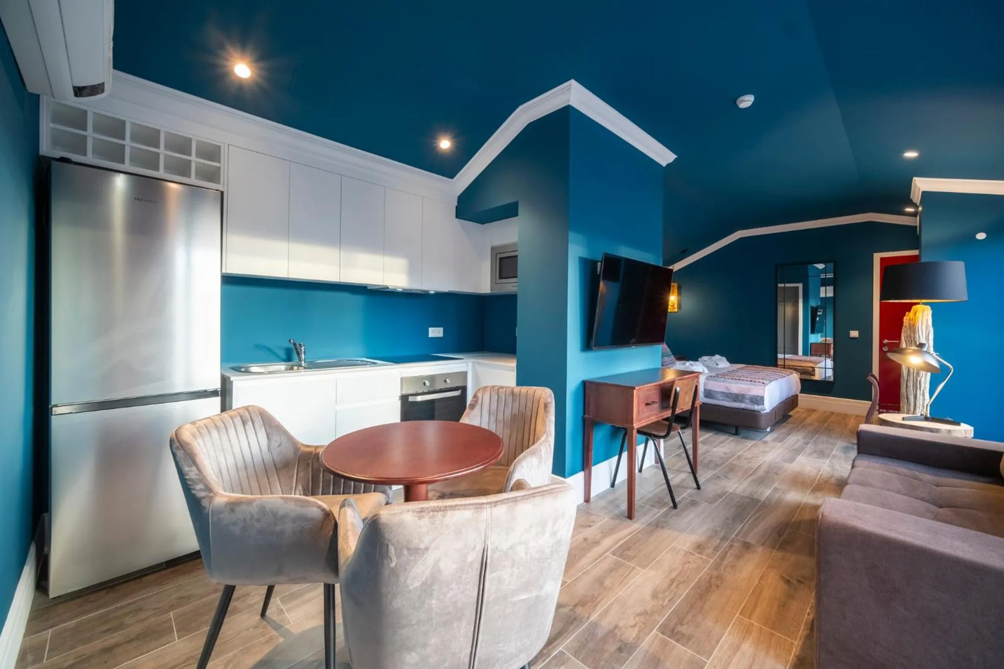 Kitchen or kitchenette in Açores Autêntico Boutique Hotel