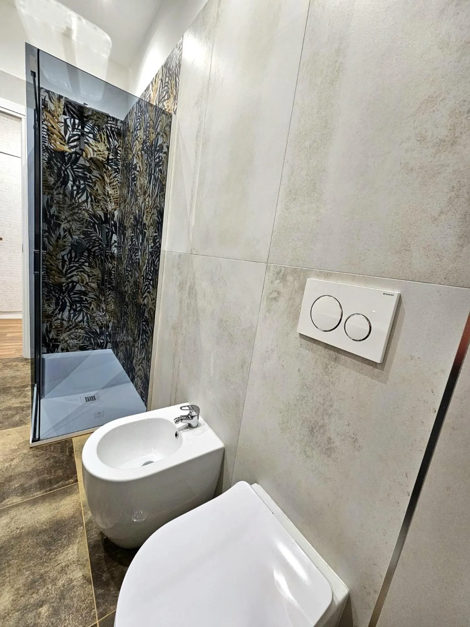 Shower in Ricettiva Cipro San Pietro e Musei Vaticani