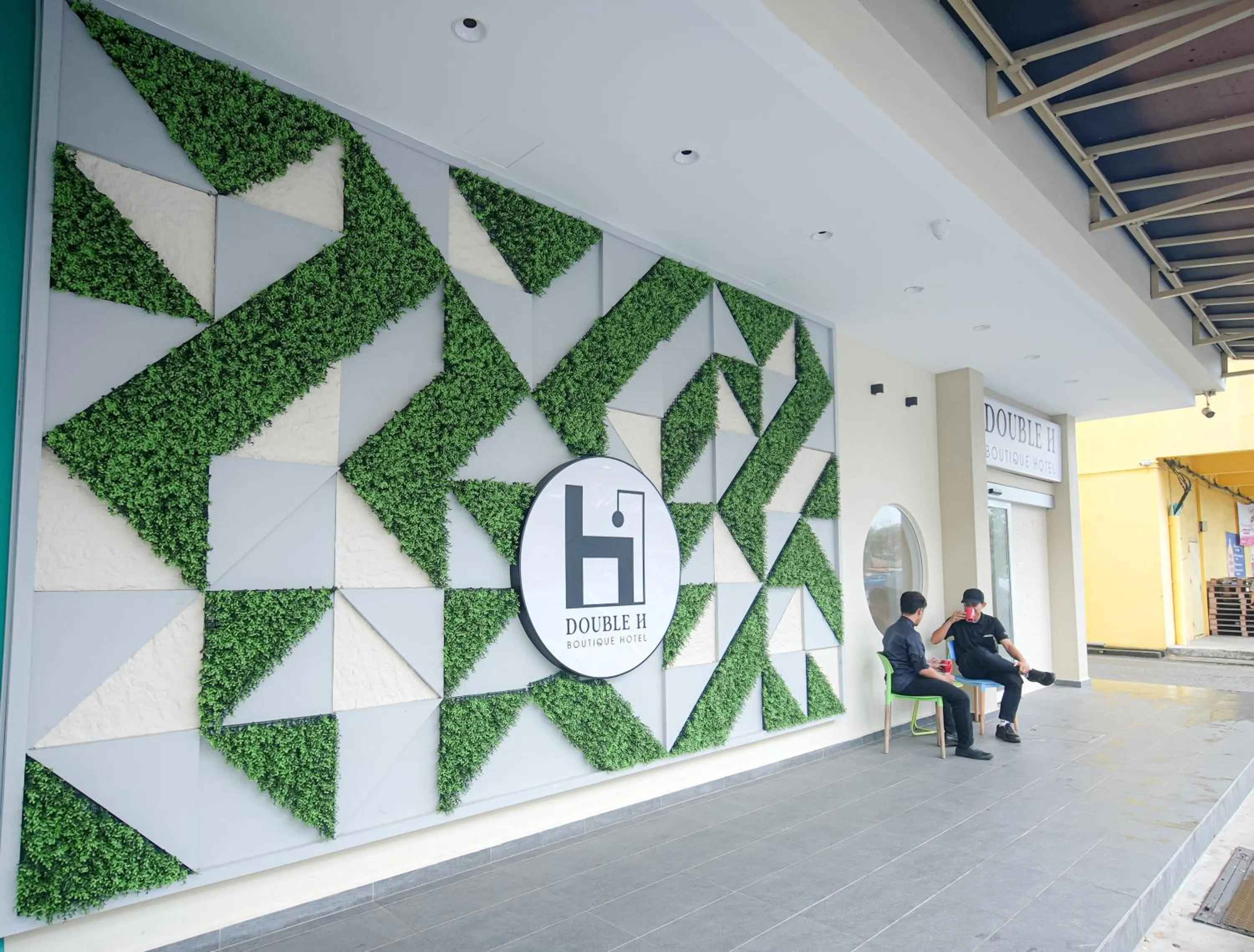 Property building in Double H Boutique Hotel