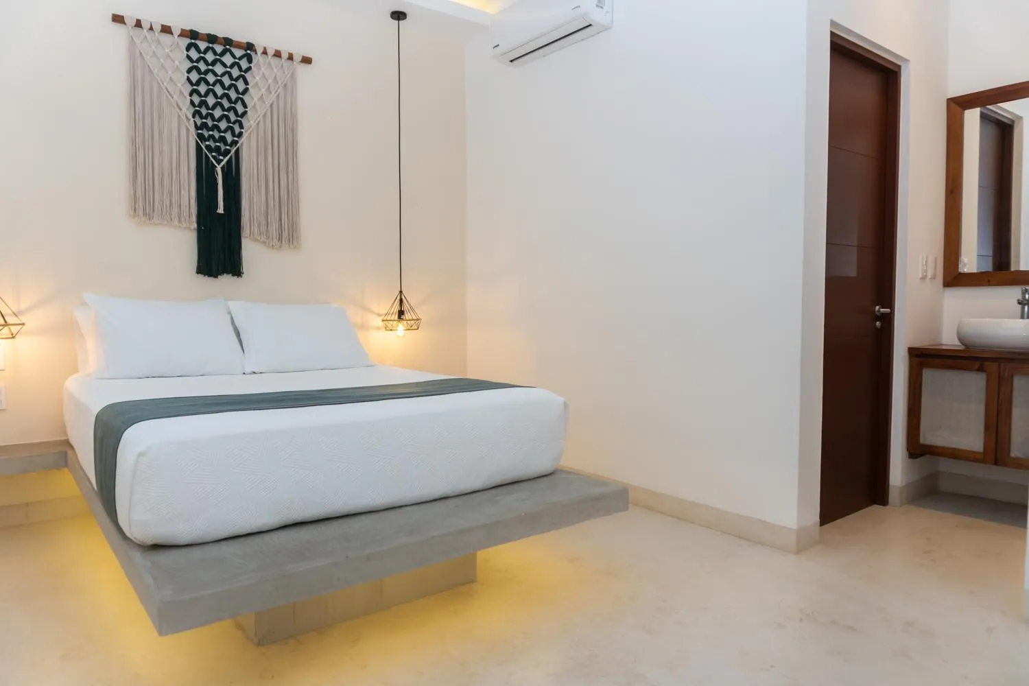 Bed in Kanté Hotel - Downtown Tulum