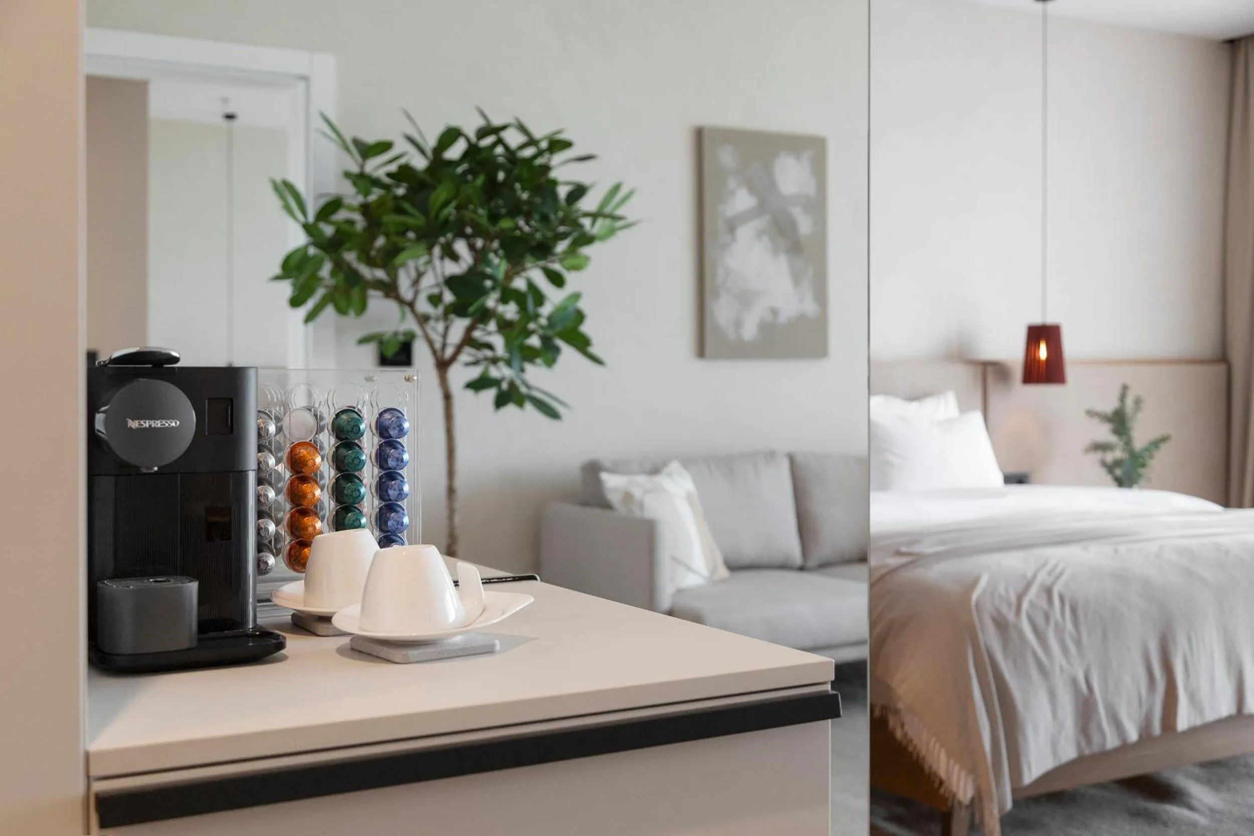 Bed in Hotel Materra