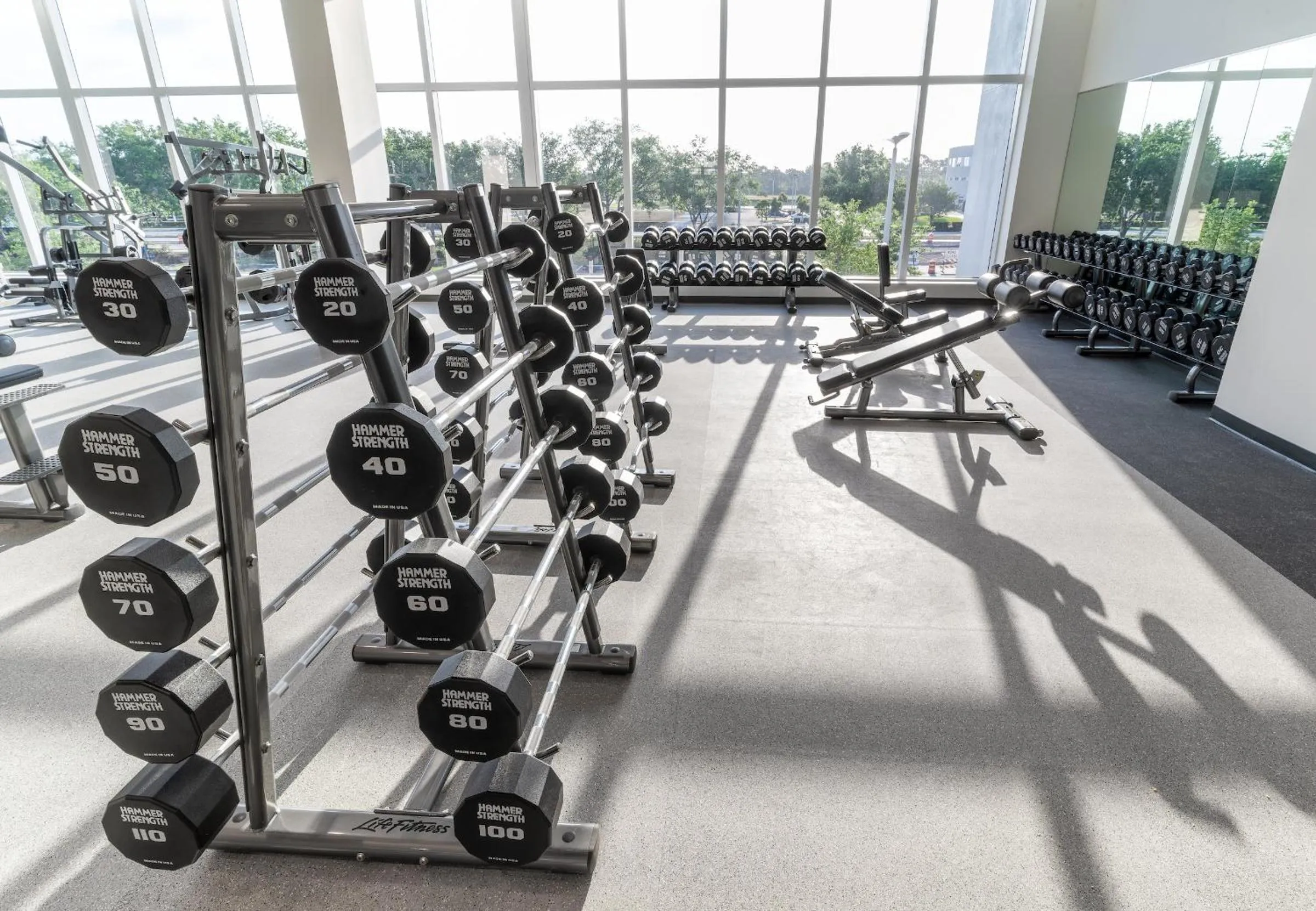 Fitness centre/facilities in Innovation Hotel