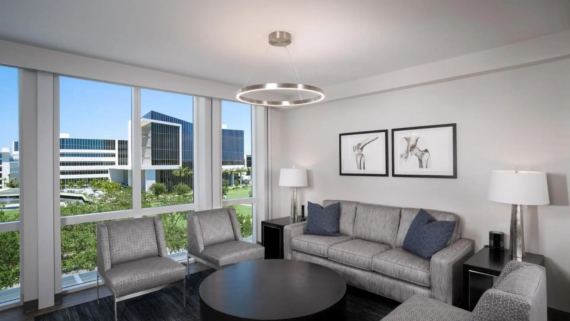 Living room in Innovation Hotel