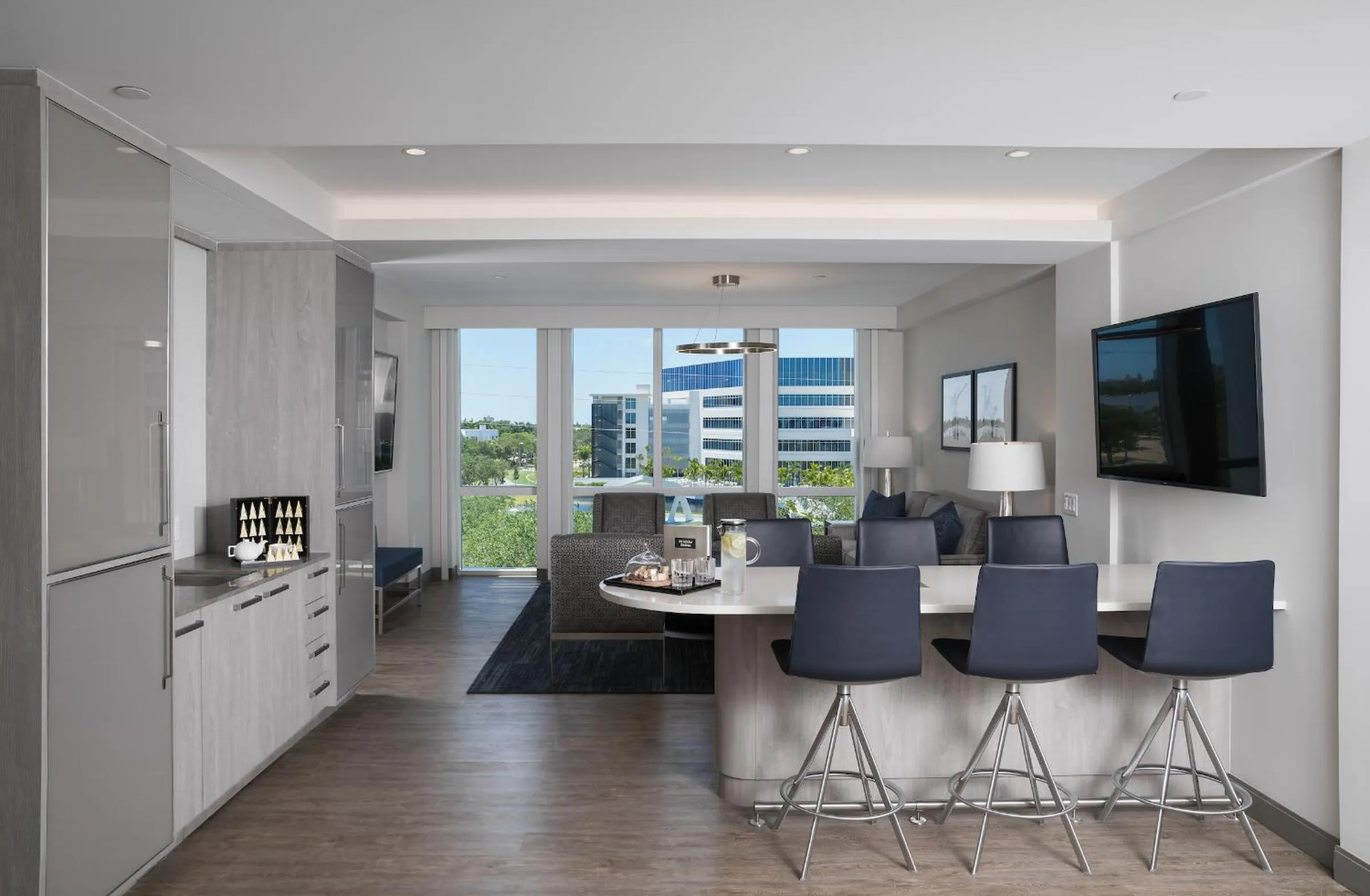 Living room in Innovation Hotel