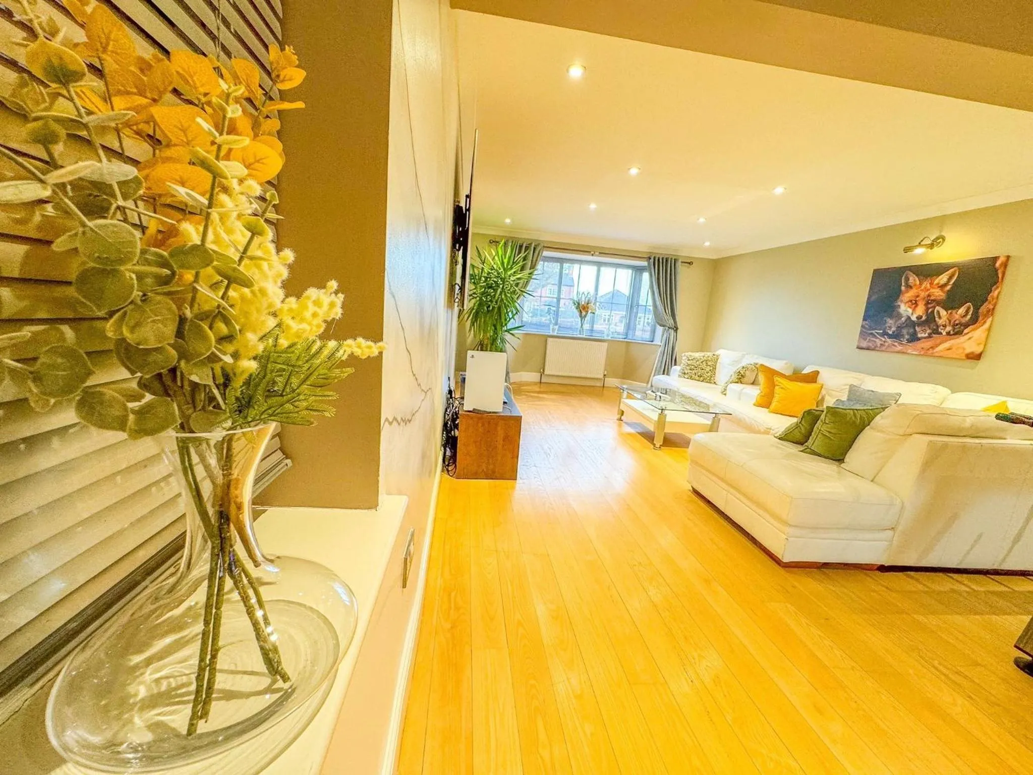 Living room in The Firs