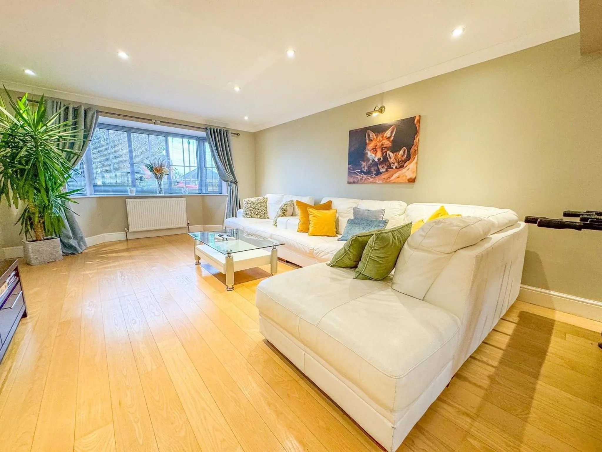 Living room in The Firs