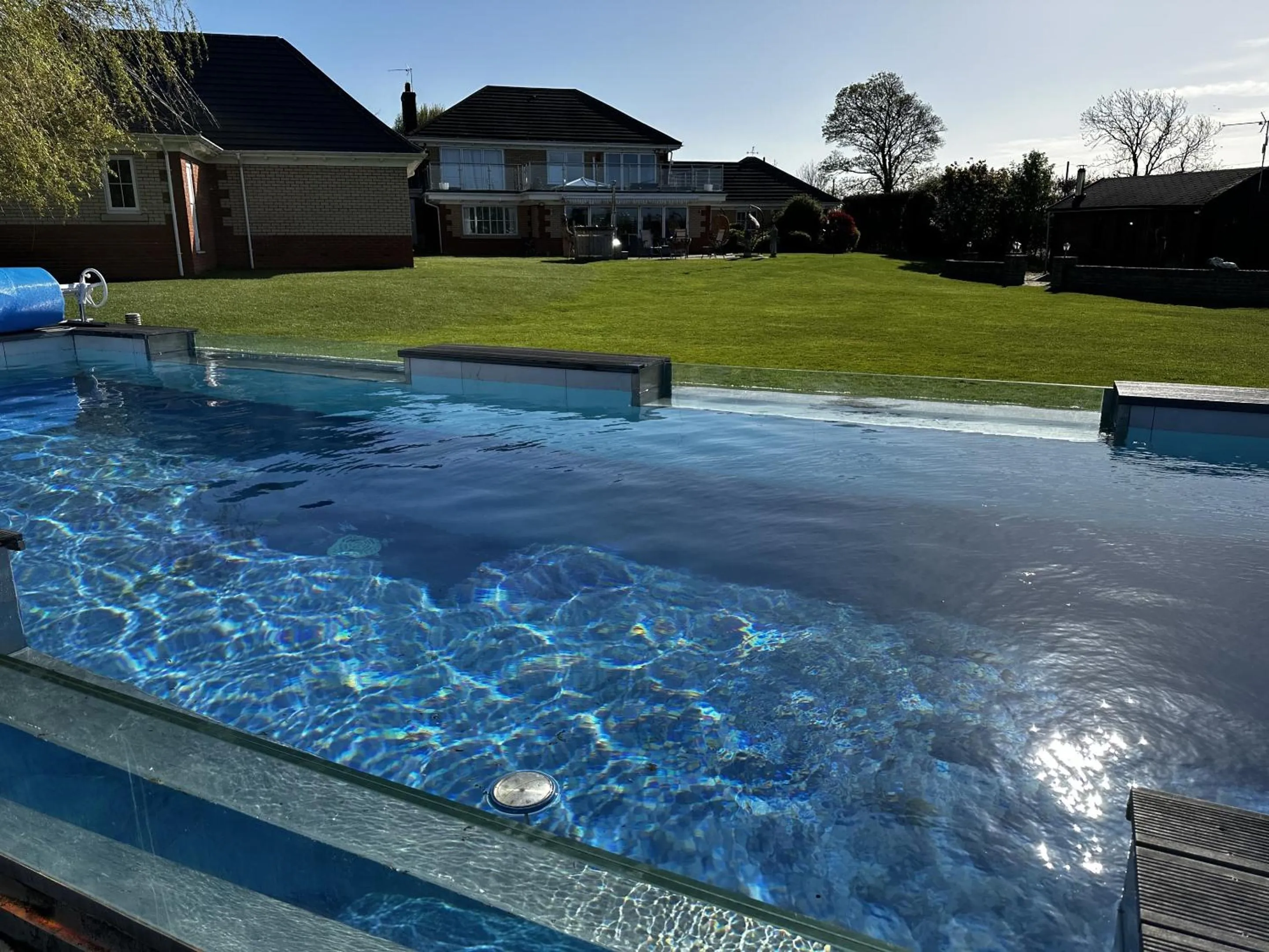 Pool view in The Firs