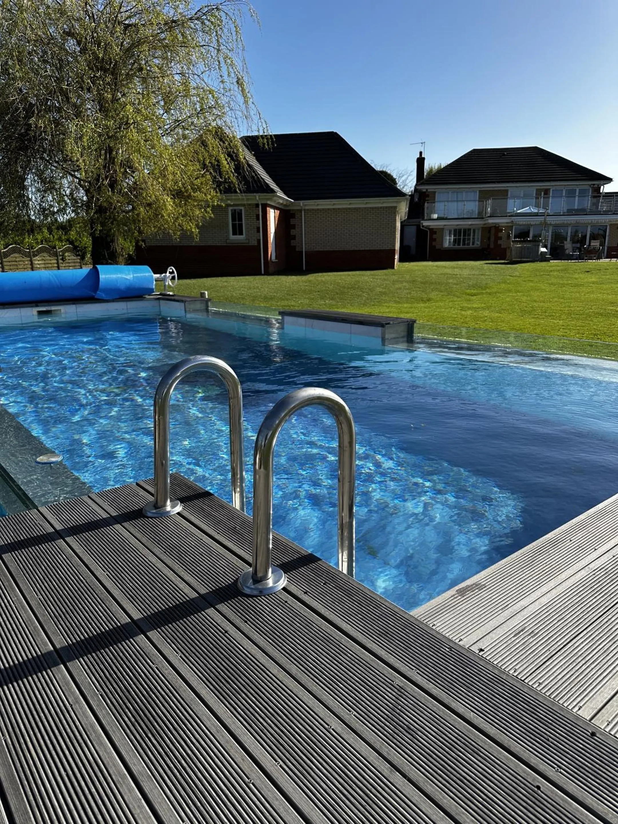 Pool view in The Firs