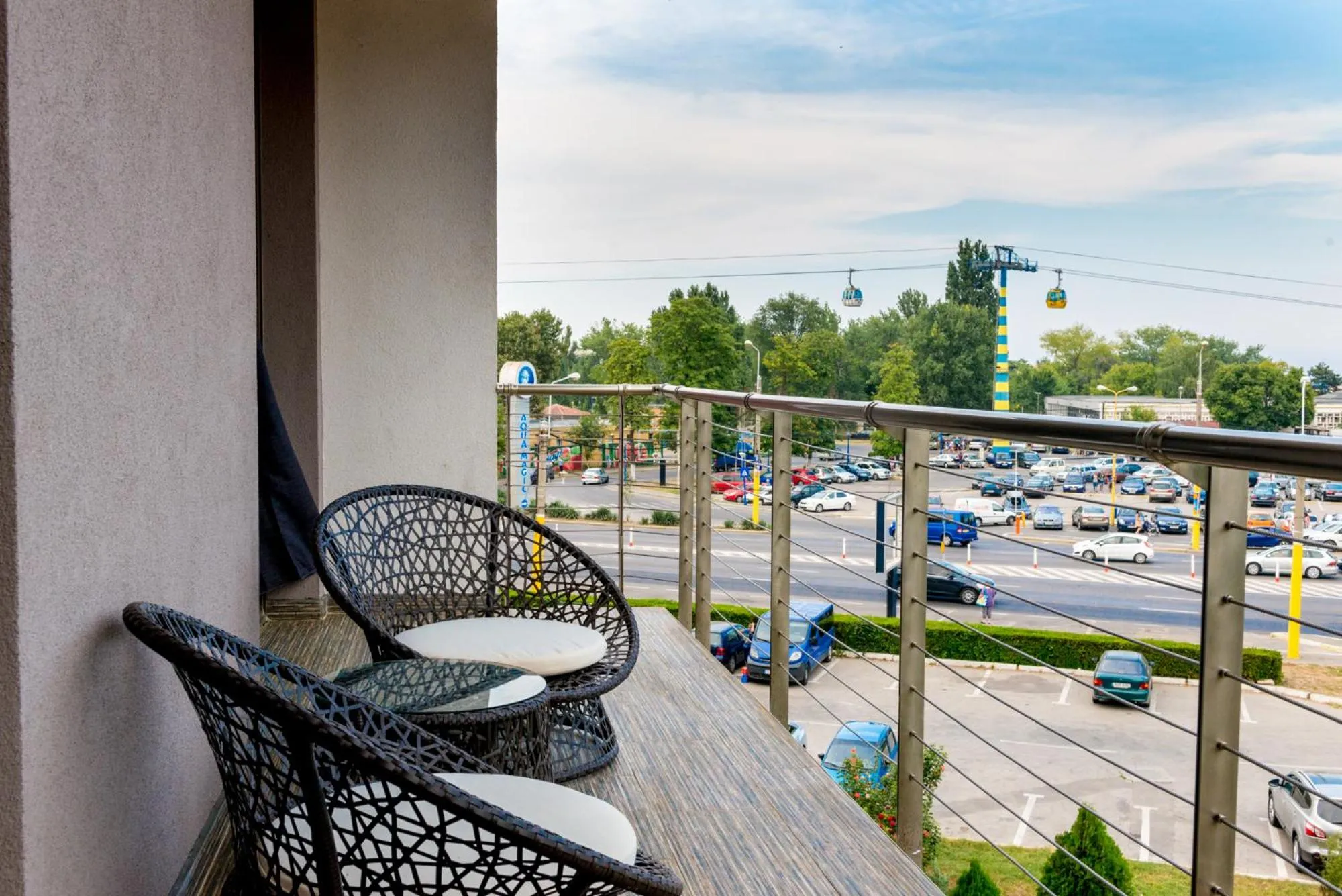 Balcony/Terrace in Hotel On Plonge Junior