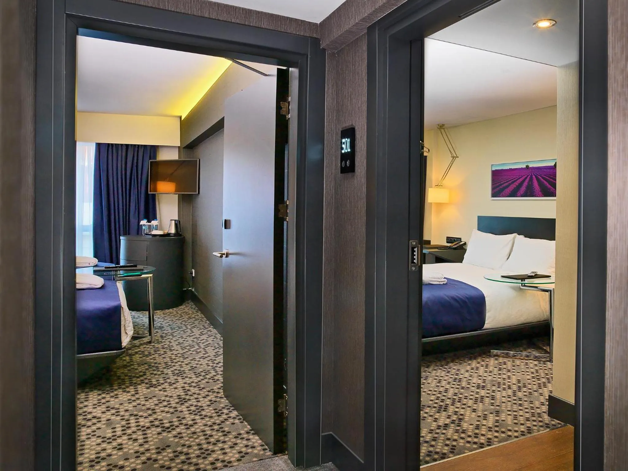 Decorative detail, Bed in Misa Hotel