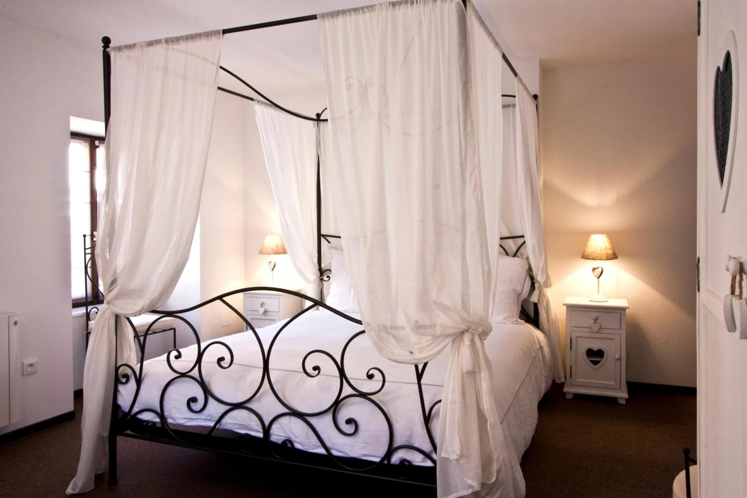 Bed in Chambre Le Hupsa Pfannala