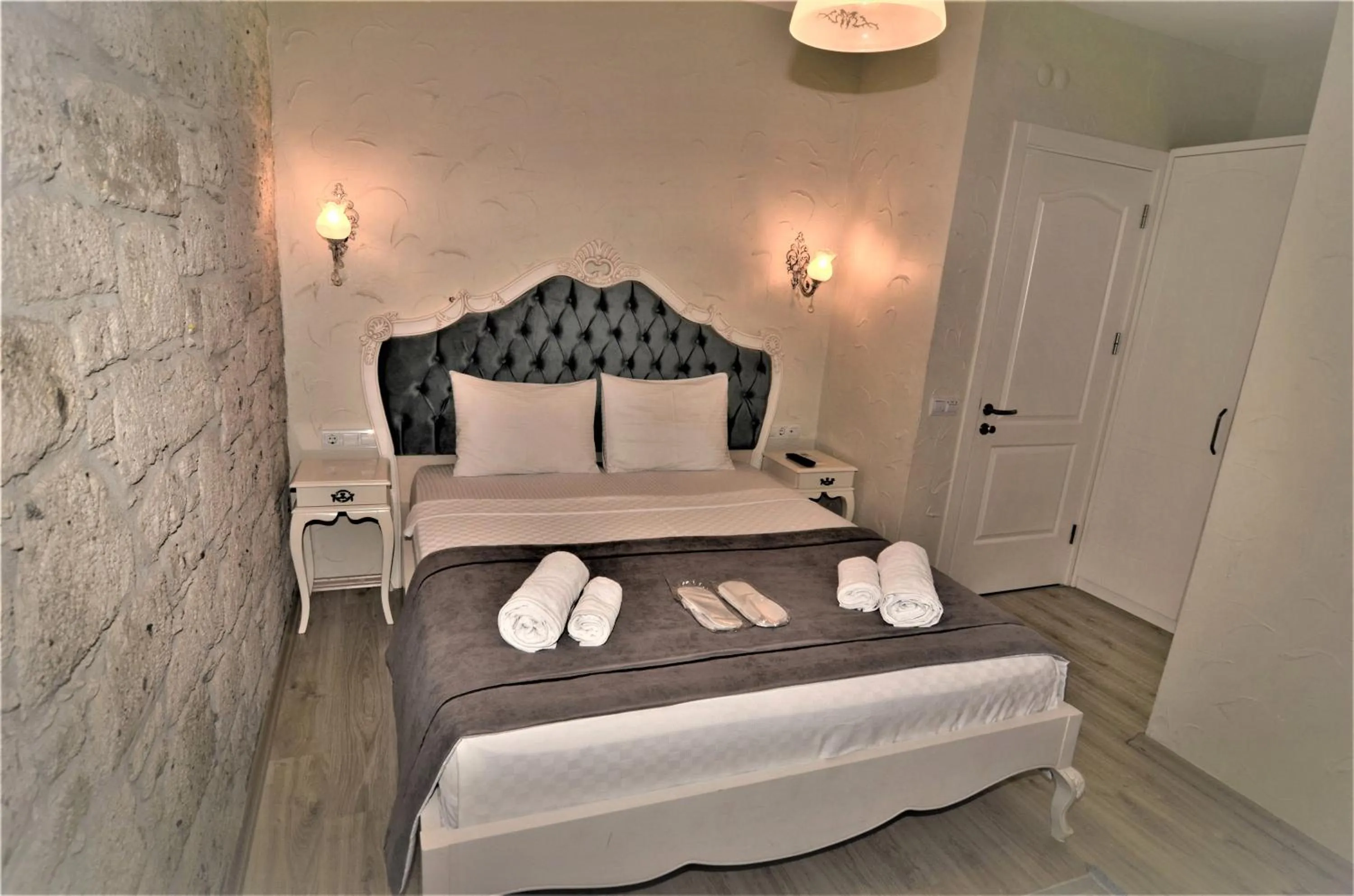 Bed in Alacati Eldoris Butik Hotel