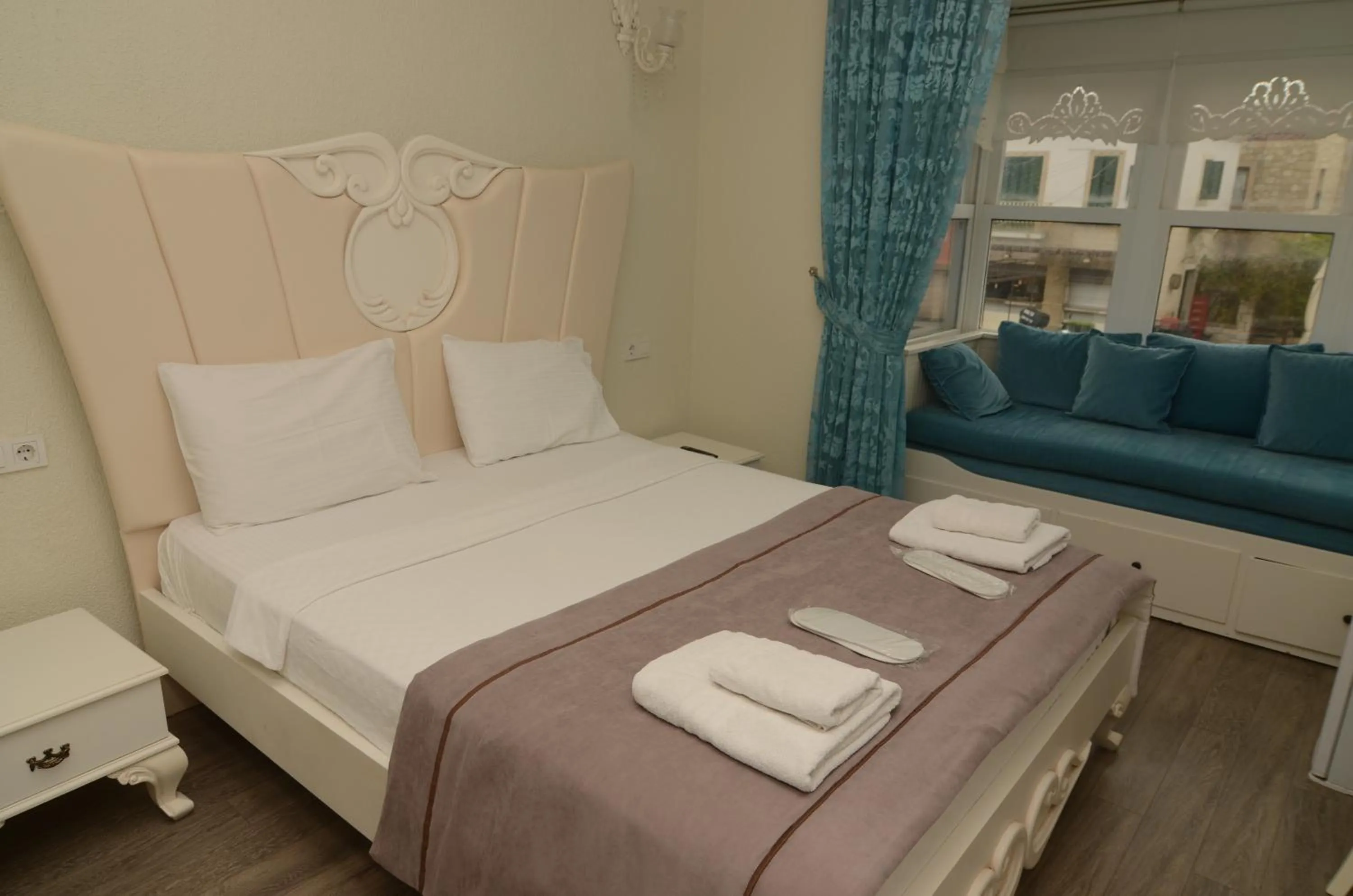 Bed in Alacati Eldoris Butik Hotel
