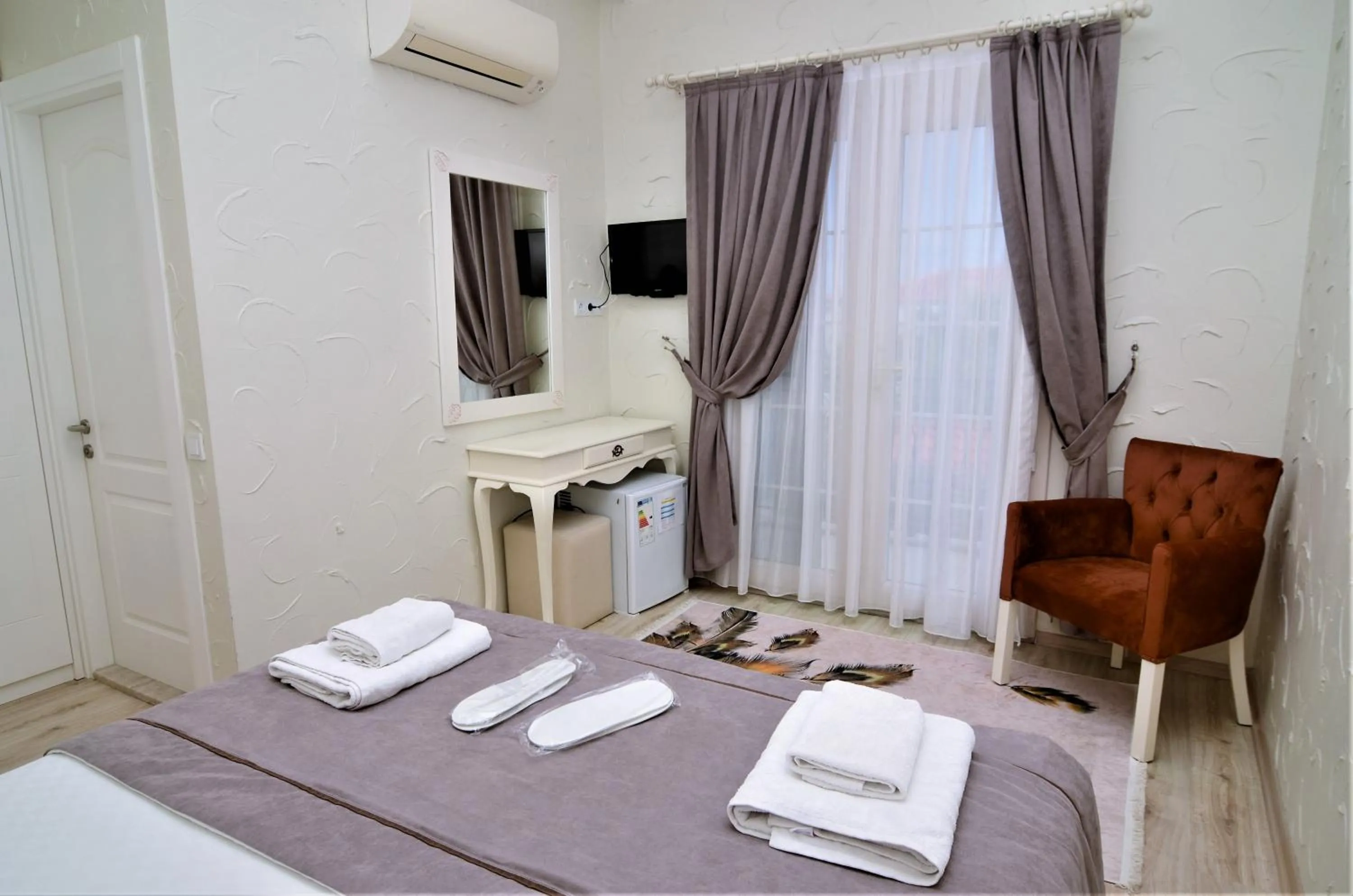 Bed in Alacati Eldoris Butik Hotel