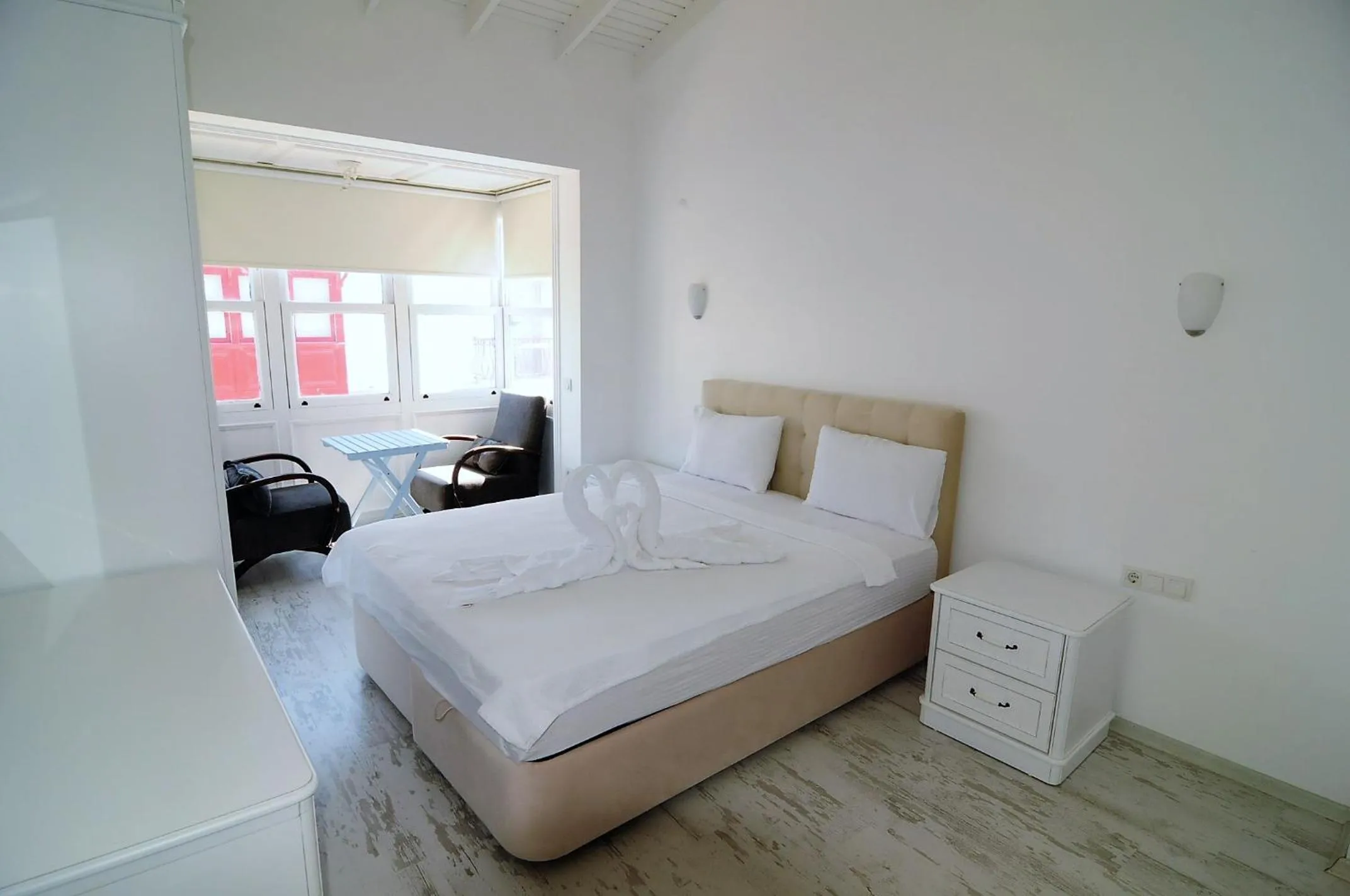 Bed in Alacati Eldoris Butik Hotel