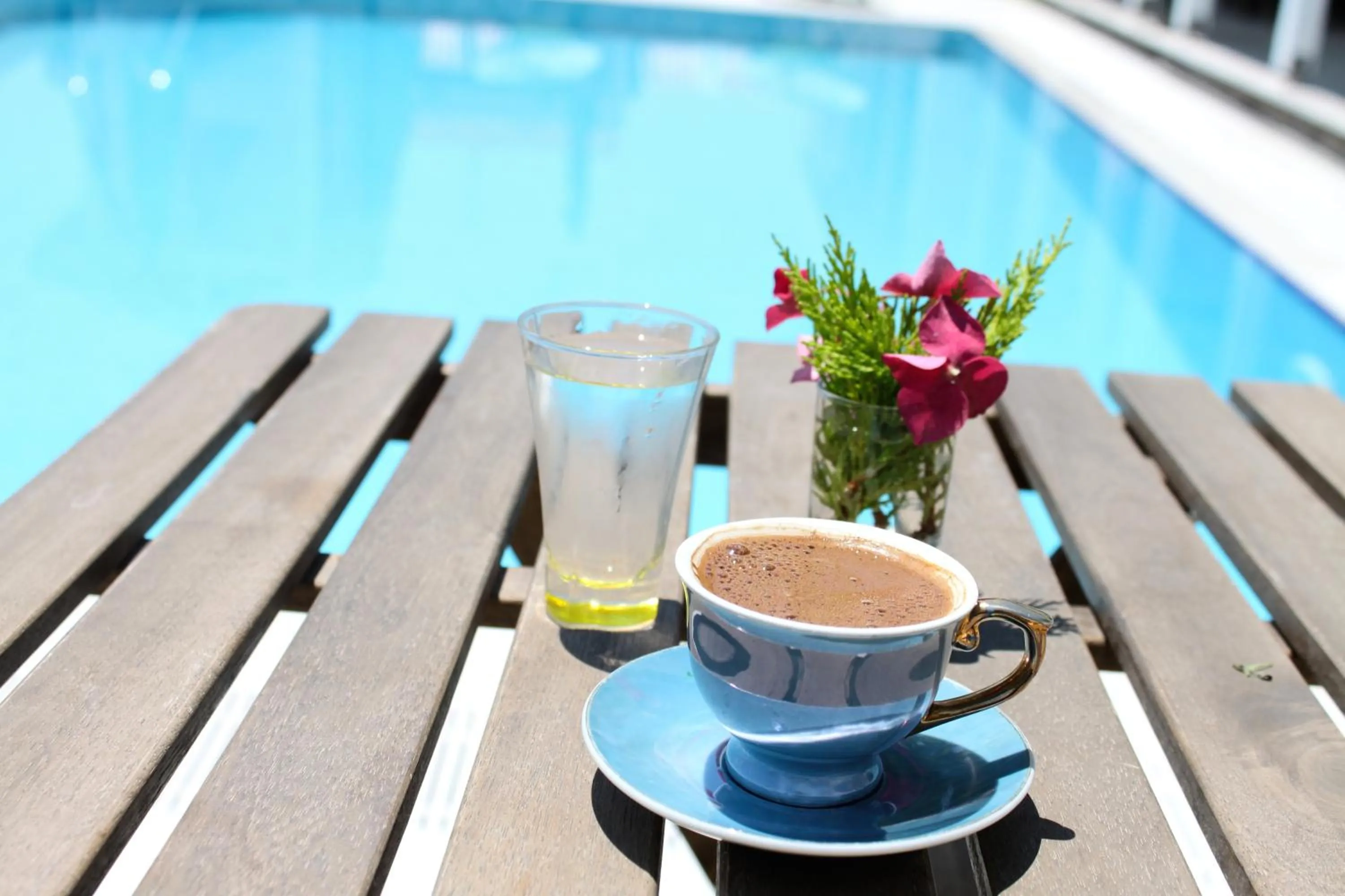 Non alcoholic drinks in Alacati Eldoris Butik Hotel