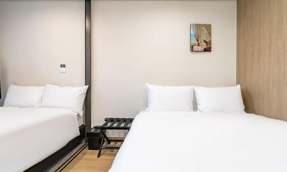 Deluxe Twin Room in Allzip Archieve4H Residence hotel Busan