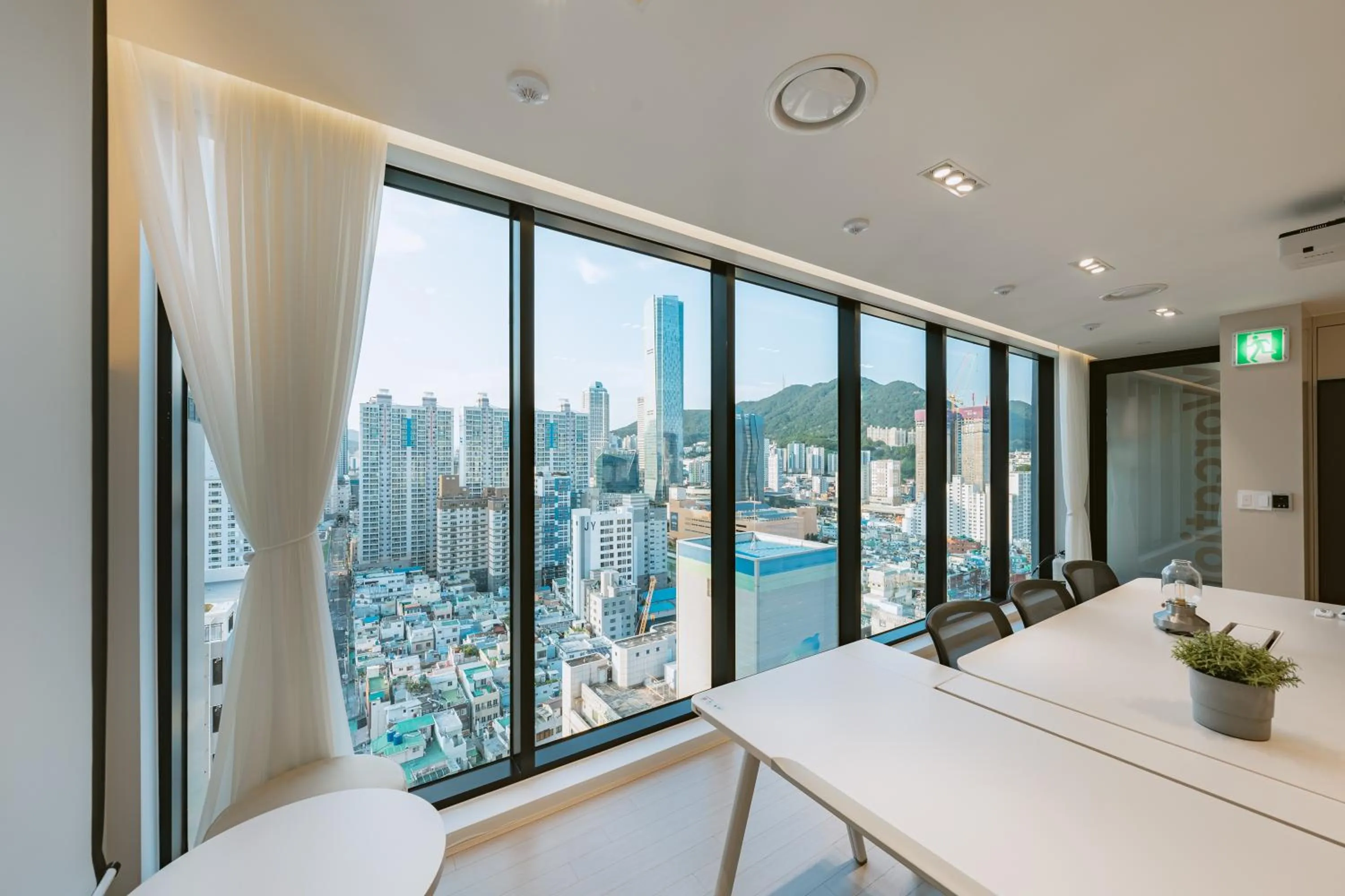 Seating area in Allzip Archieve4H Residence hotel Busan