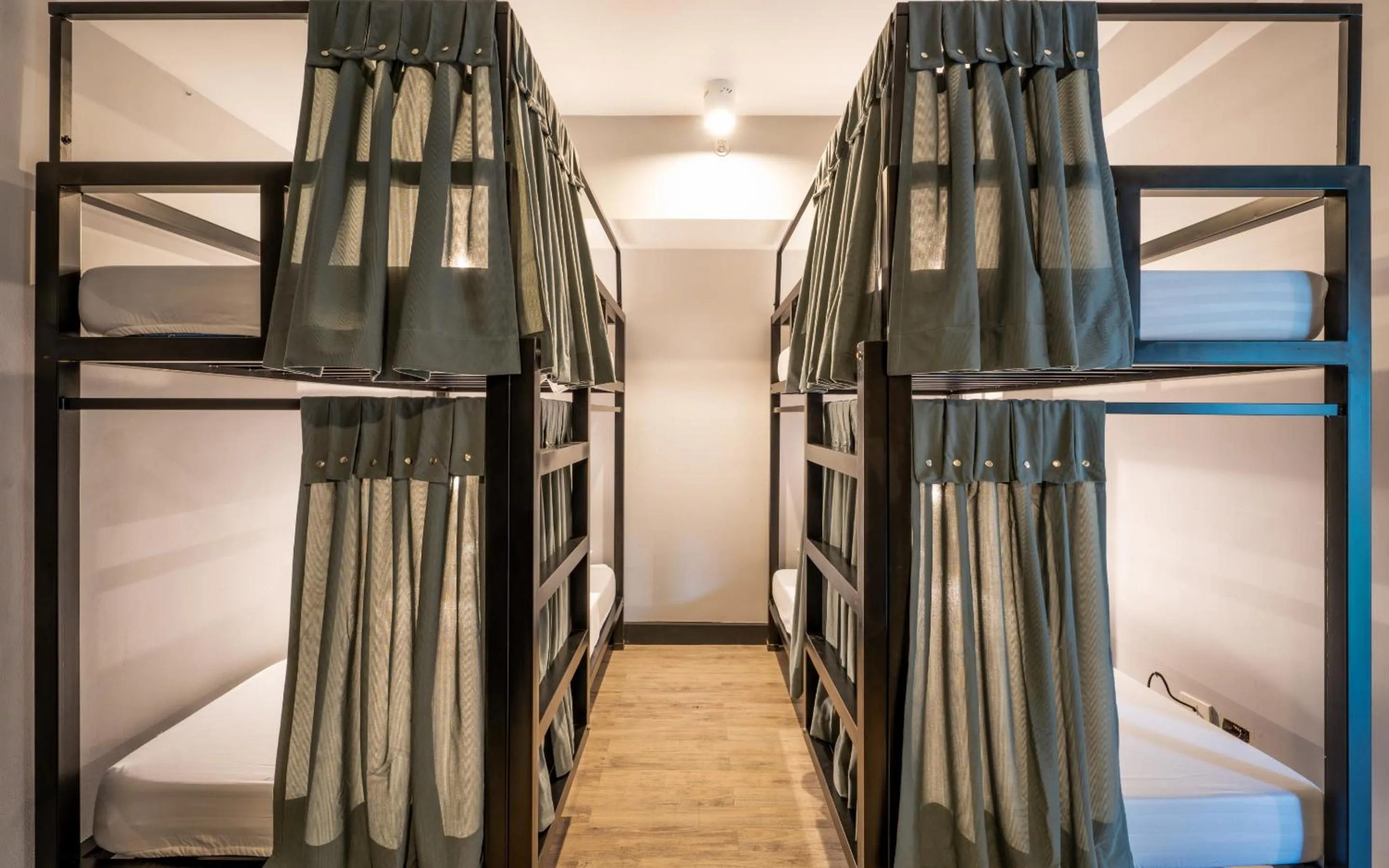 Bed in Mad Monkey Manila